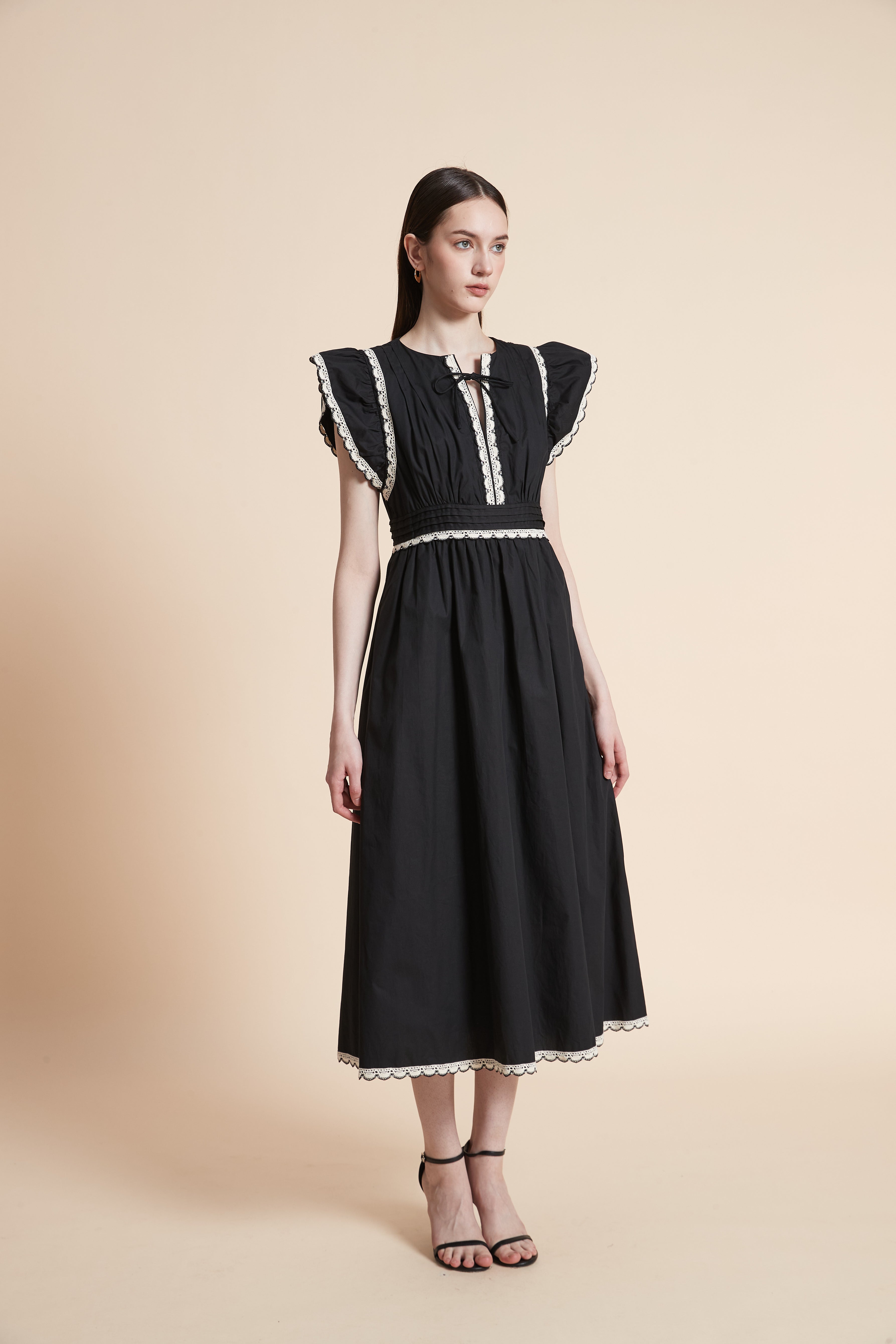 Simple Short Sleeve Maxi Dress