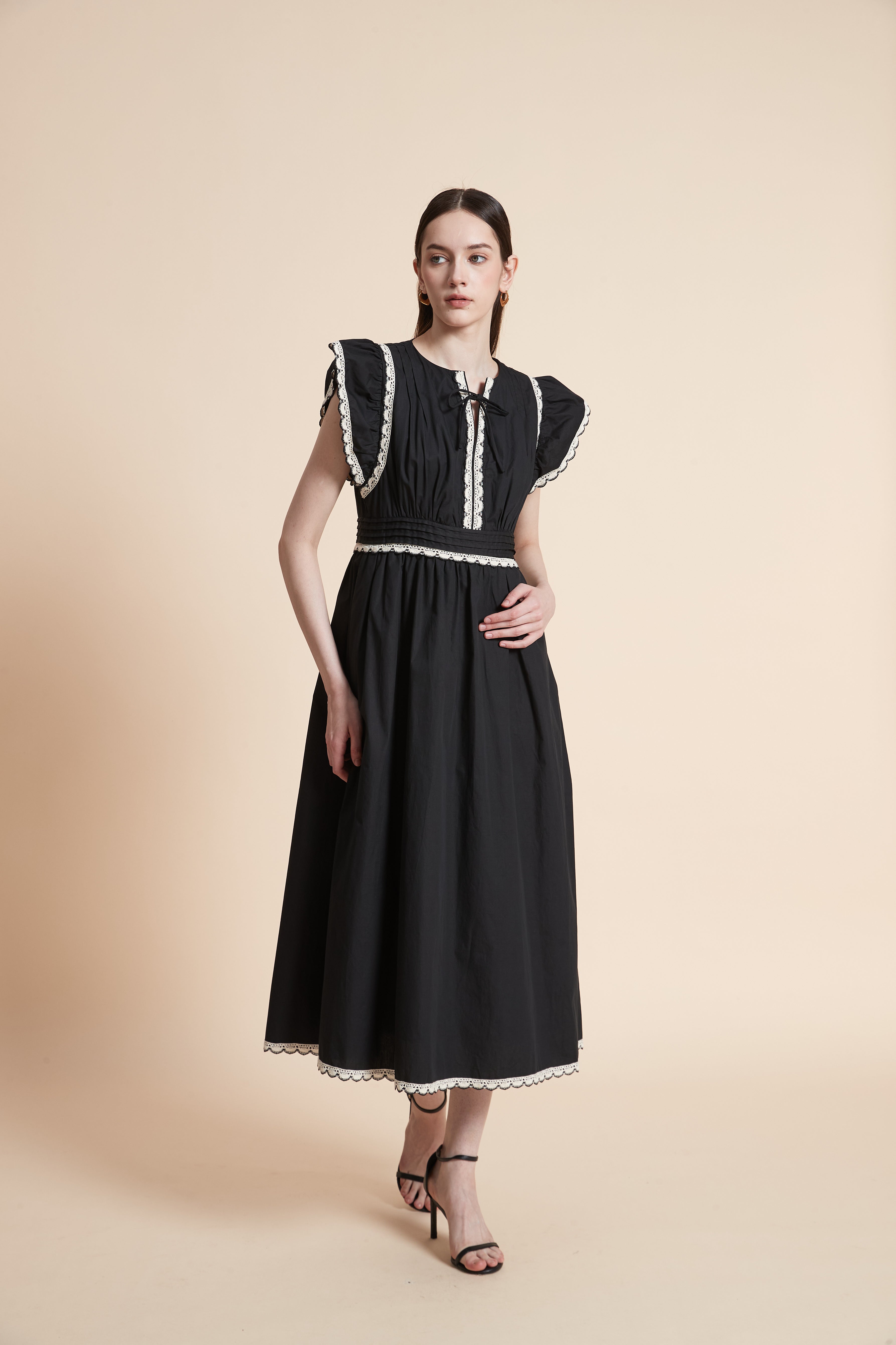 Simple Short Sleeve Maxi Dress