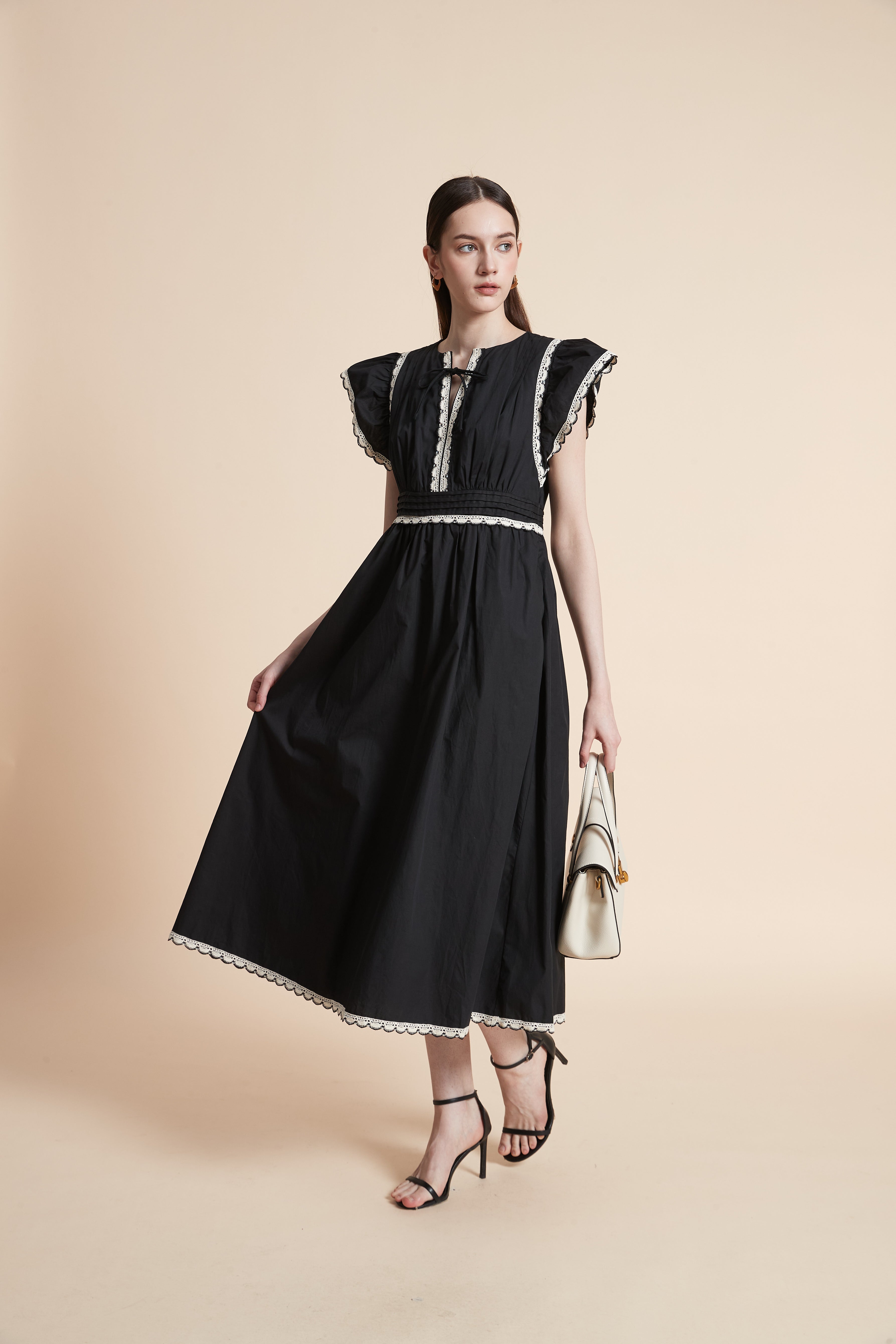 Simple Short Sleeve Maxi Dress