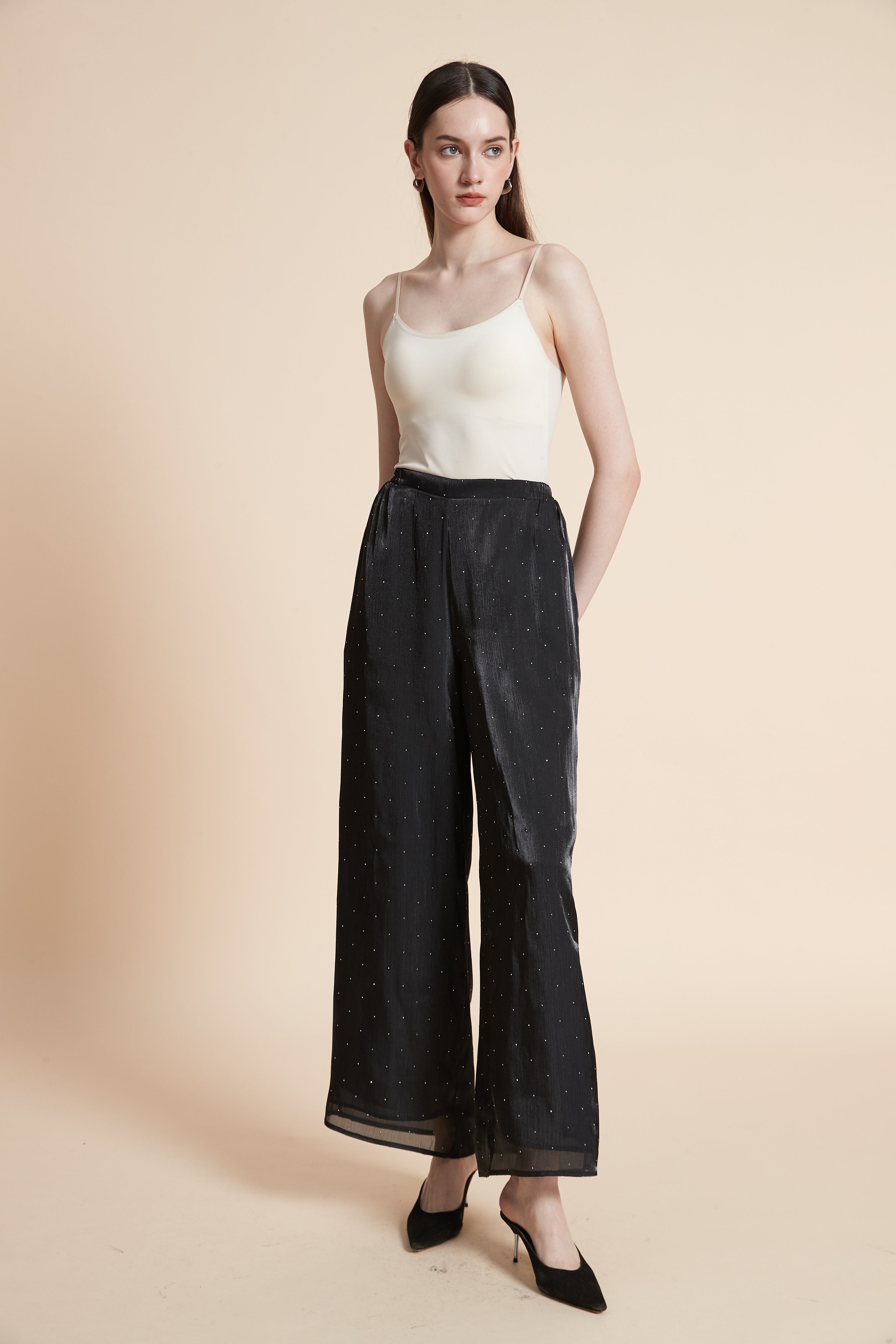 Polka Dot Long Pants