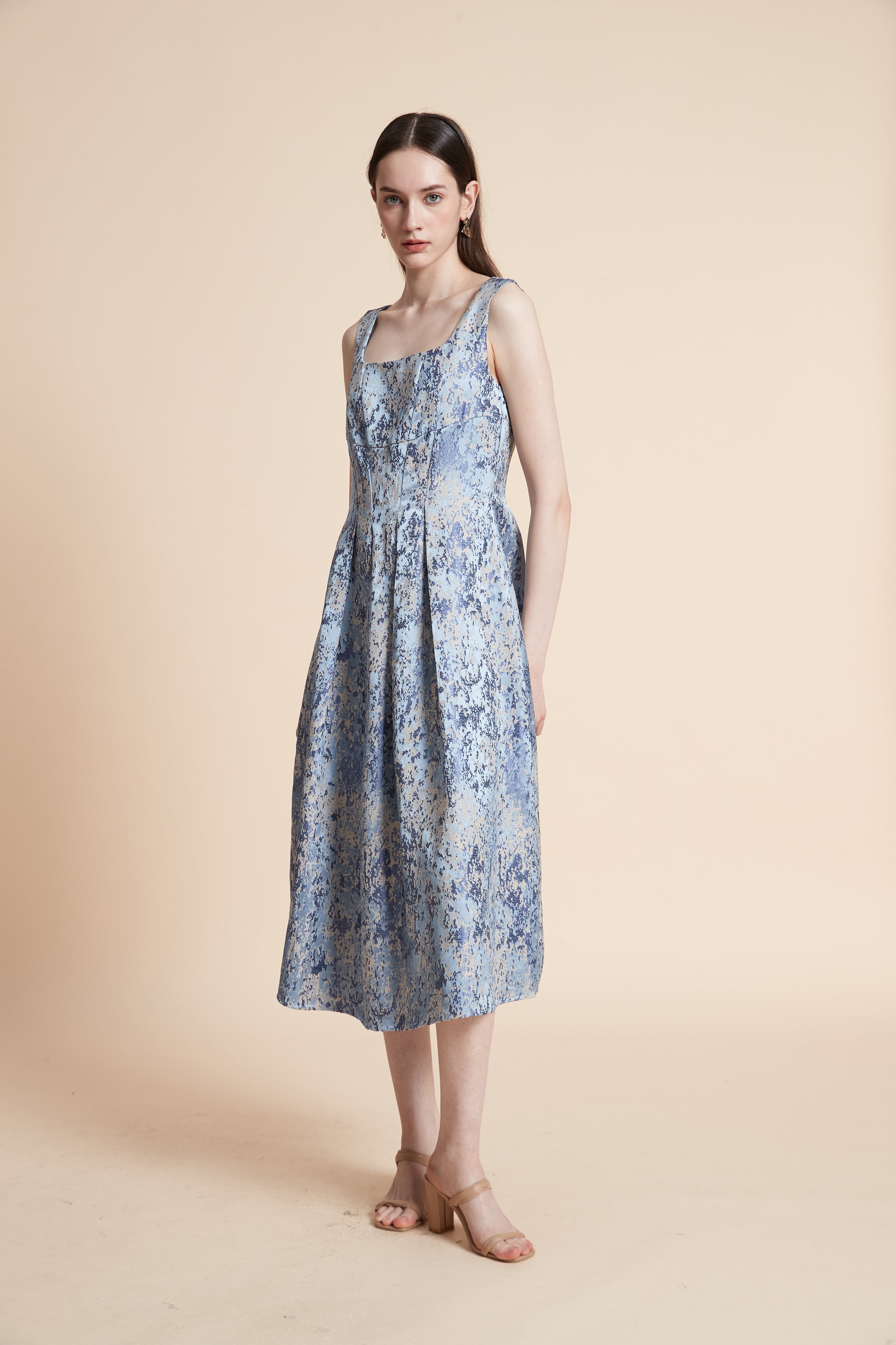 Sleeveless Midi Dress