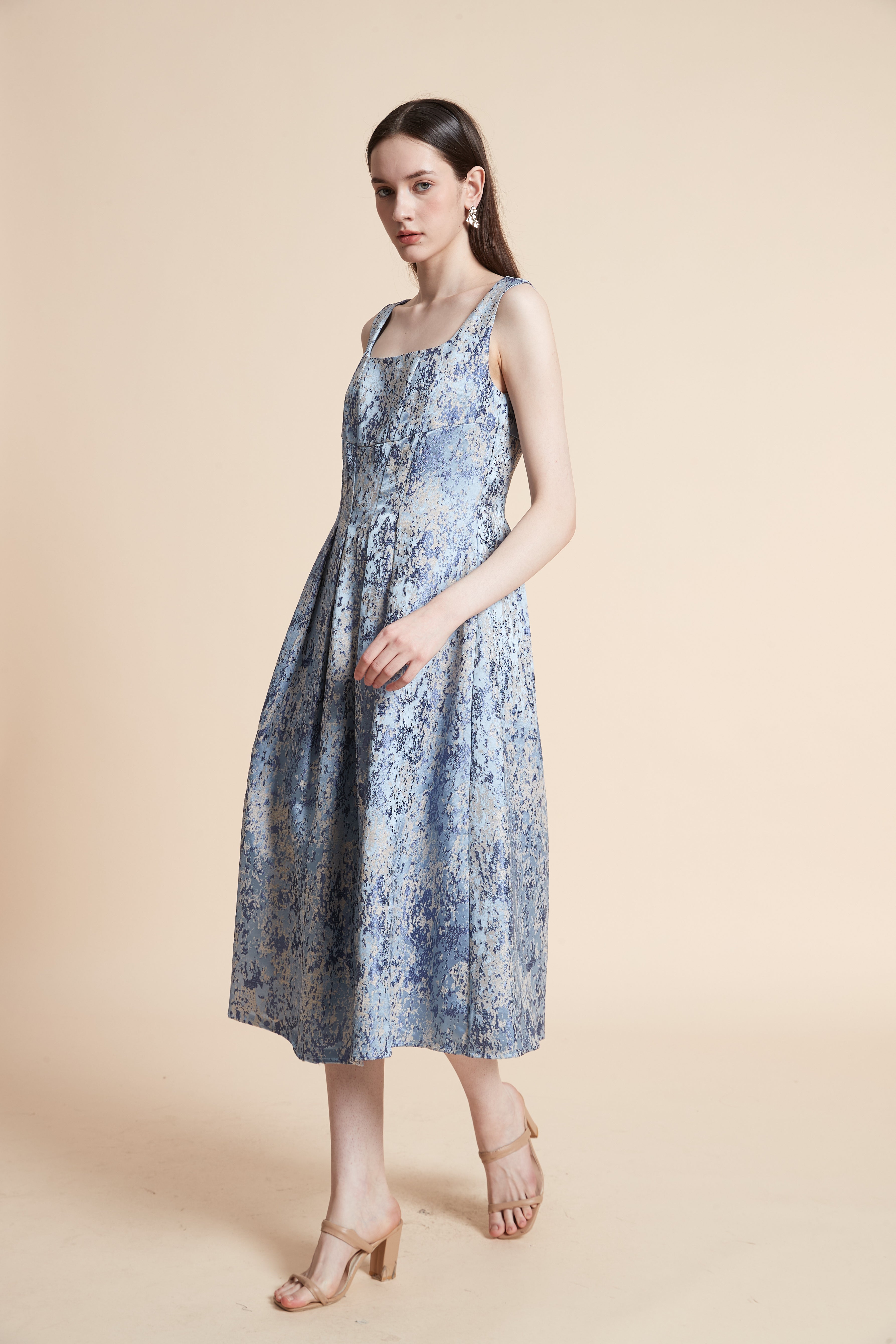 Sleeveless Midi Dress