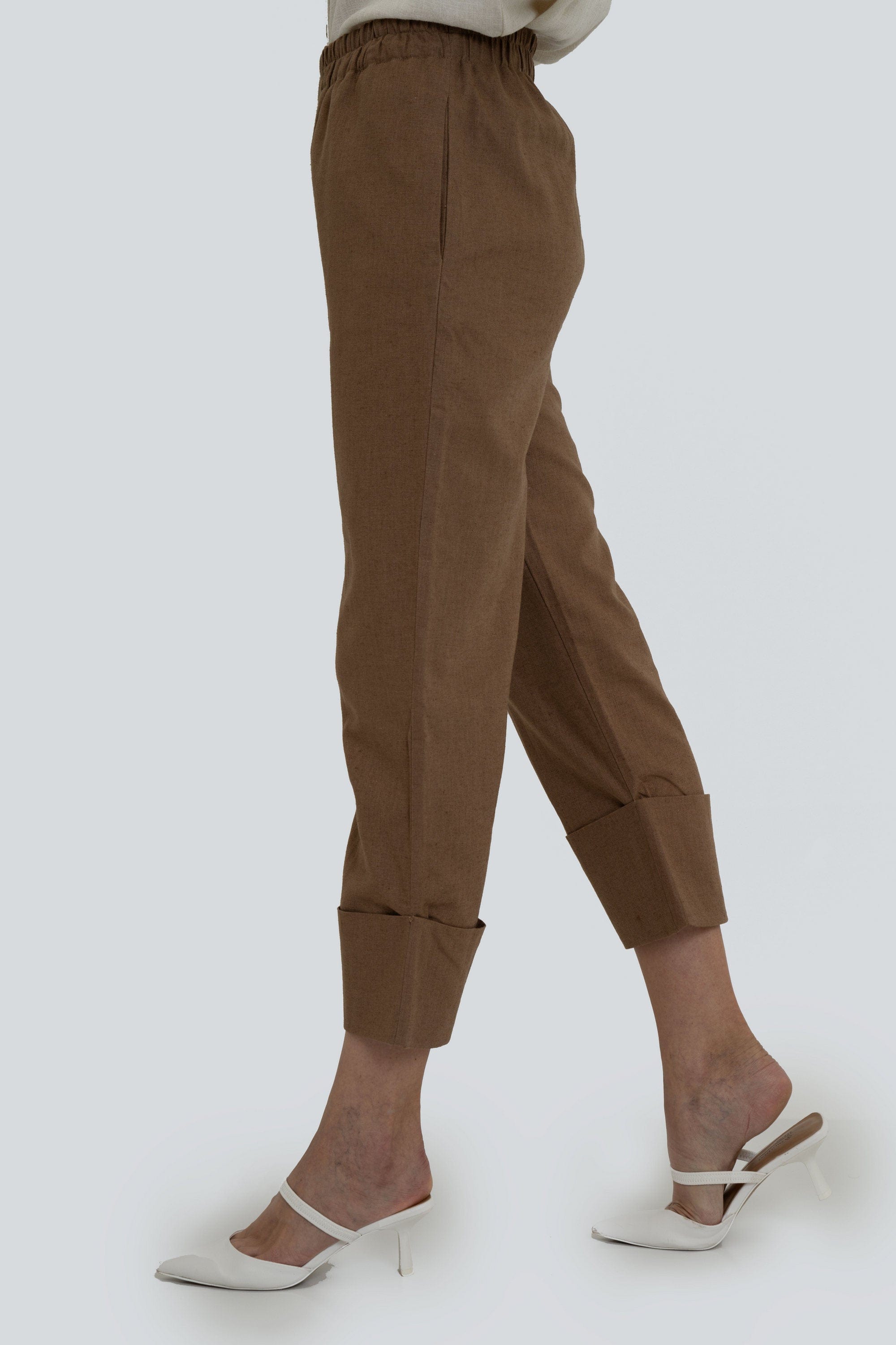 Yola Long Pants with Elastic Waist
