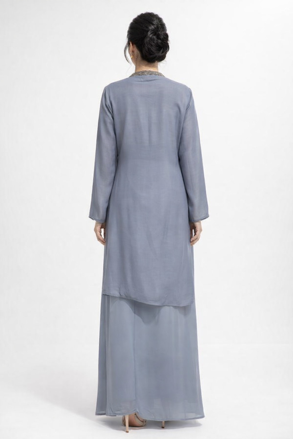 Open Long-Sleeve Cardigan