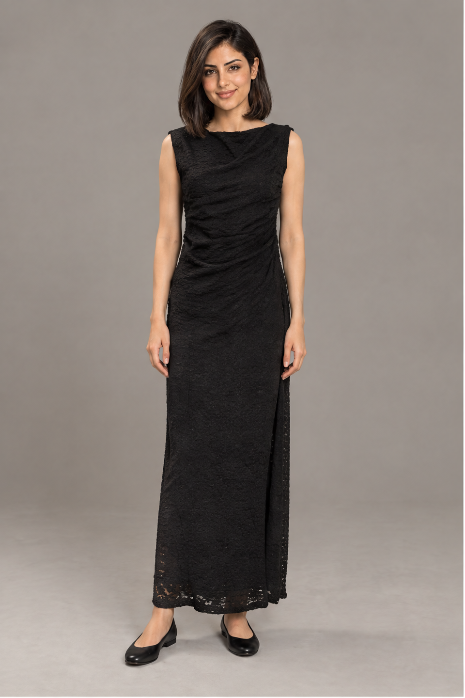 Sleeveless Midi Dress