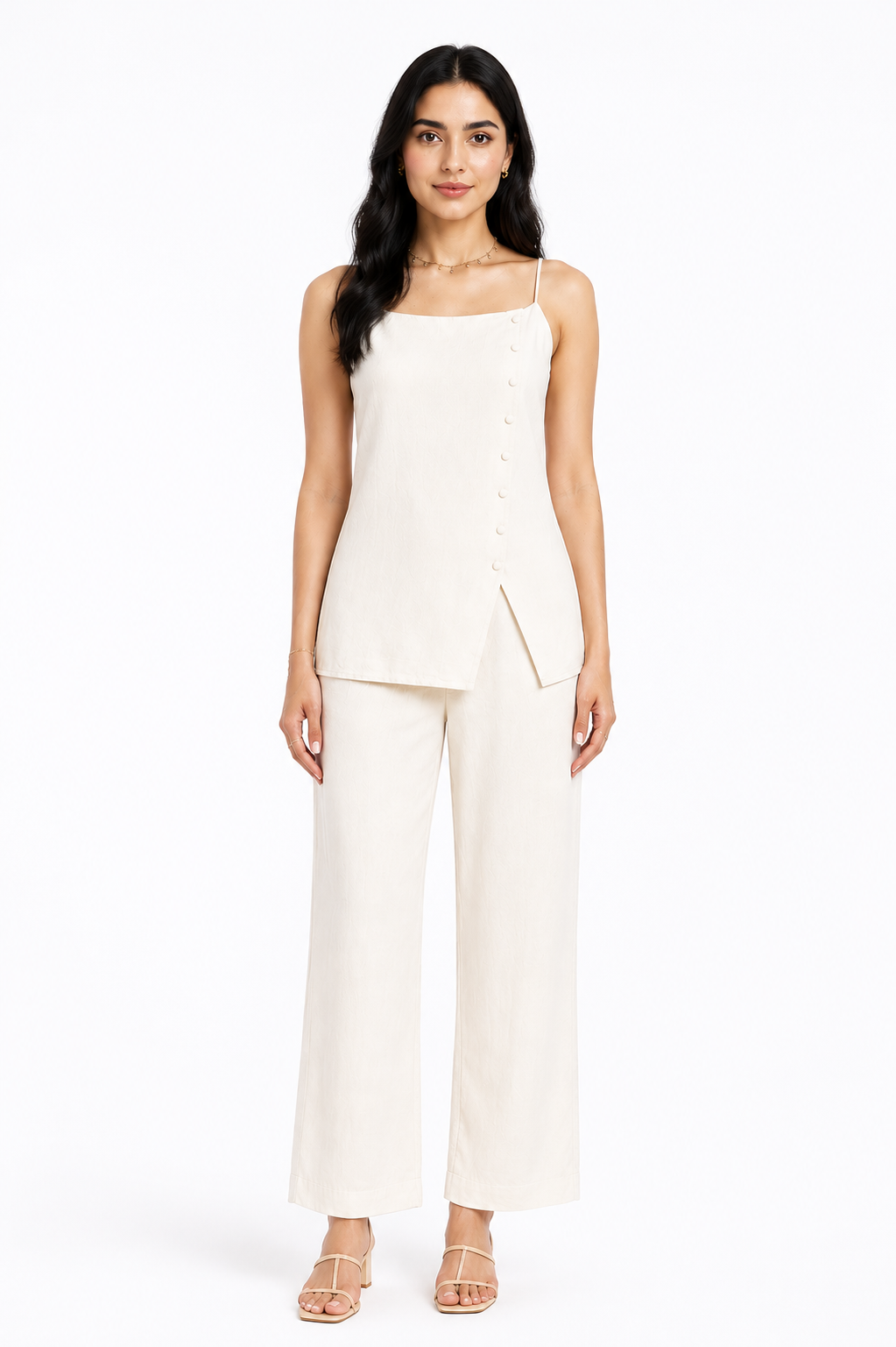 Wide-Leg Trousers