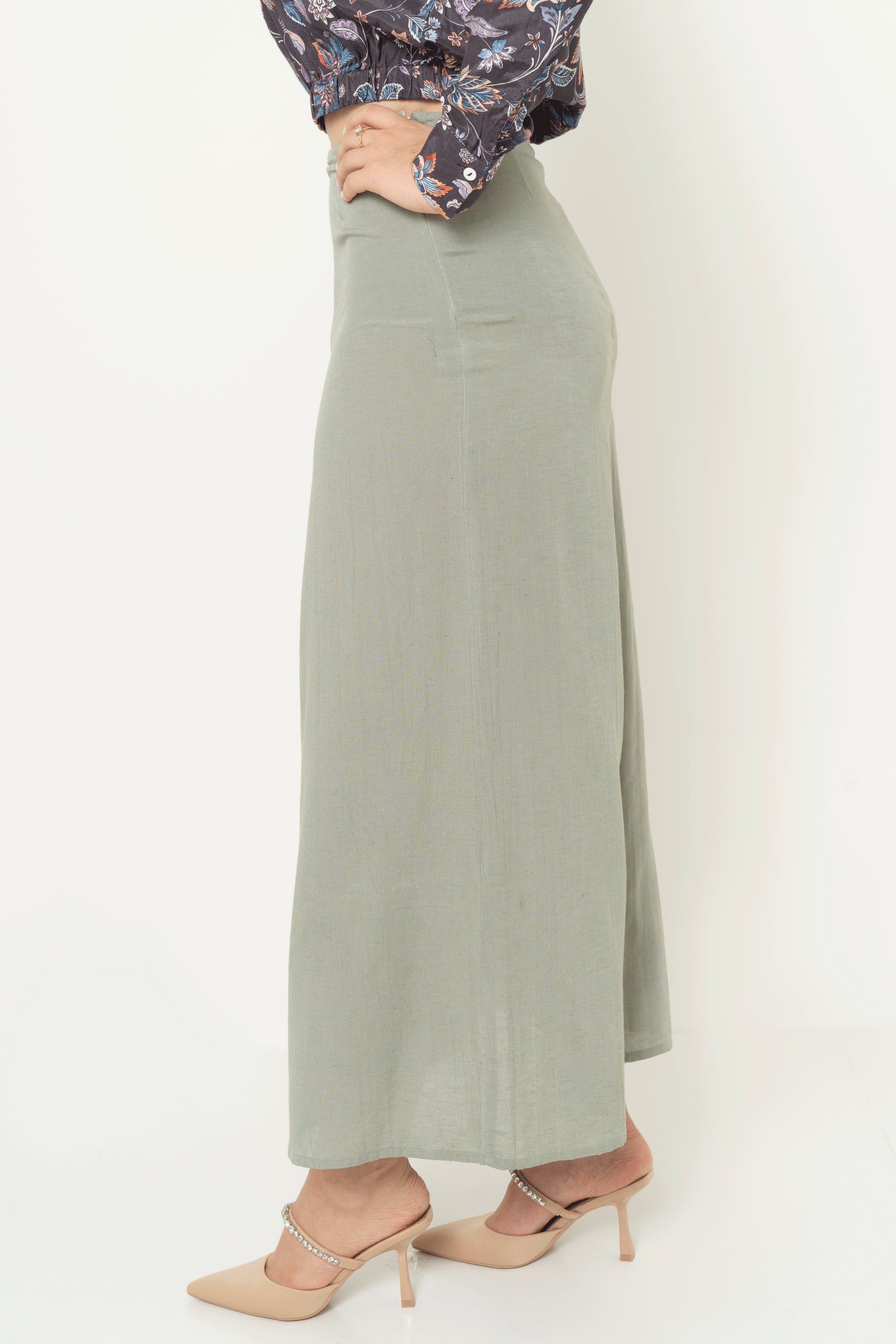 Yola Plain Long Skirt