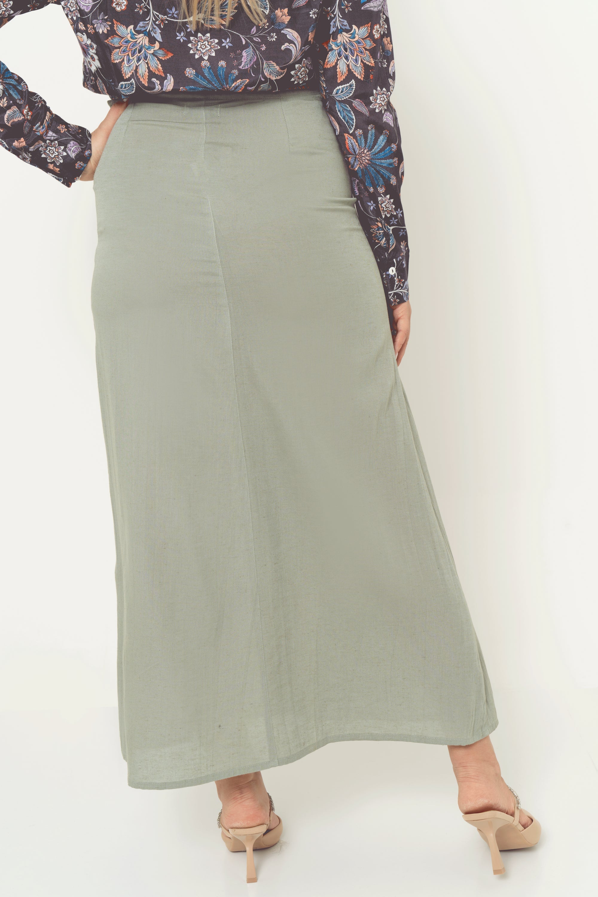 Yola Plain Long Skirt