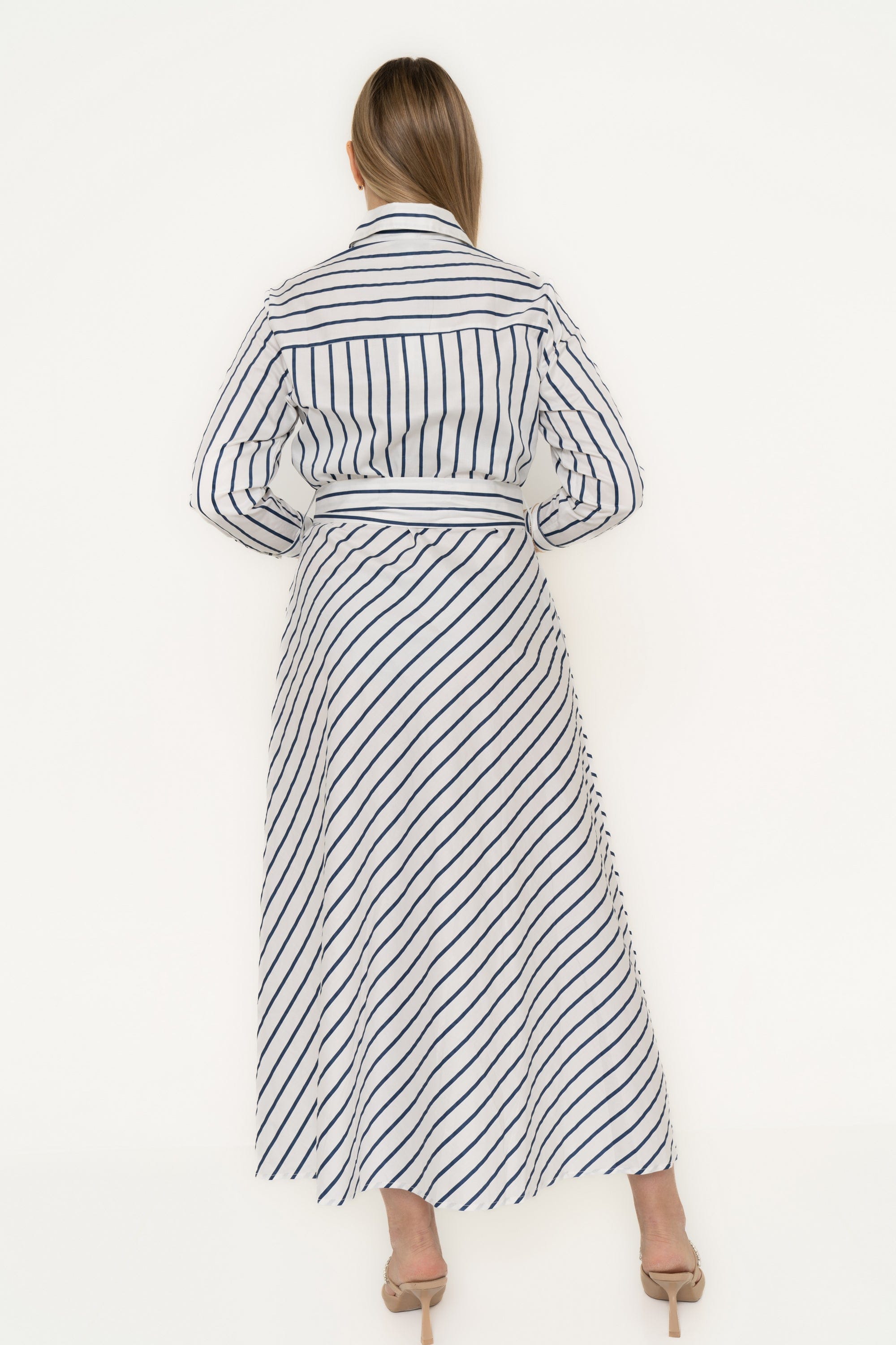 Yola Long Dress with Long Sleeves