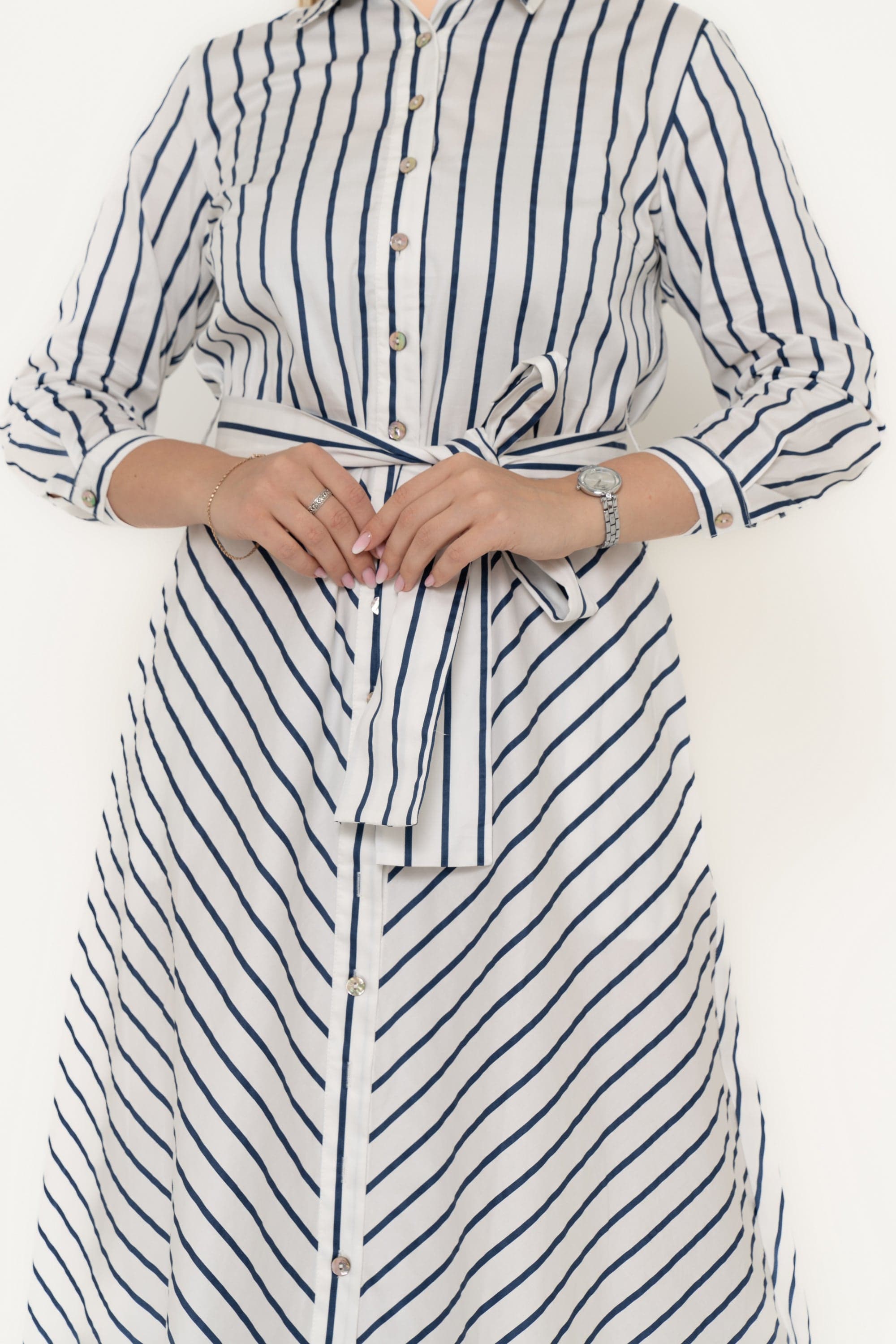Yola Long Dress with Long Sleeves