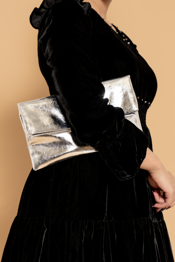 Handbag with a Square Design