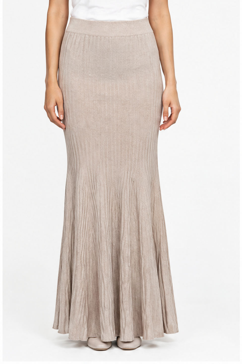 Ribbed Mermaid Skirt