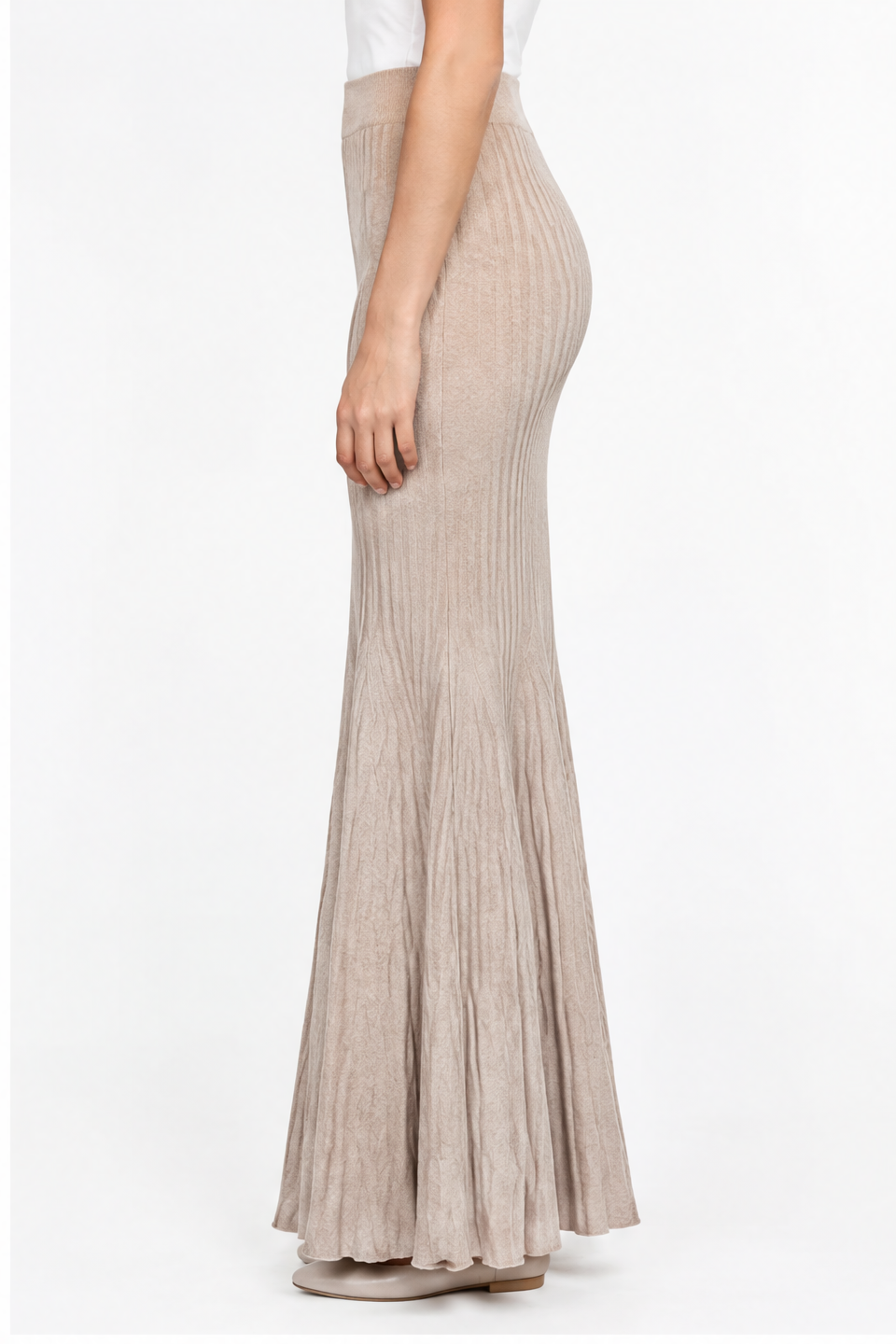 Ribbed Mermaid Skirt