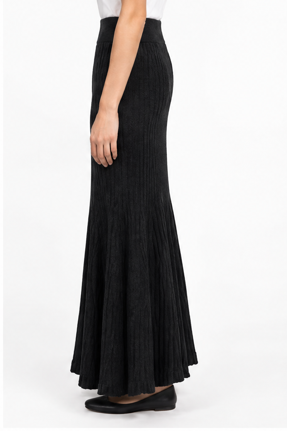 Ribbed Mermaid Skirt
