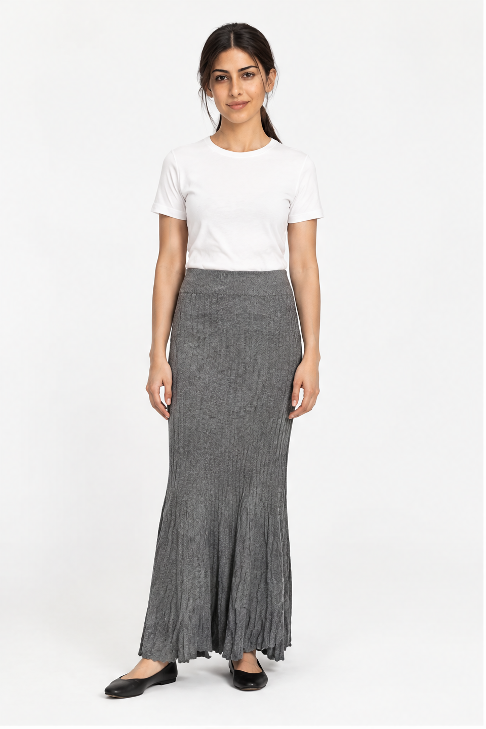 Ribbed Mermaid Skirt