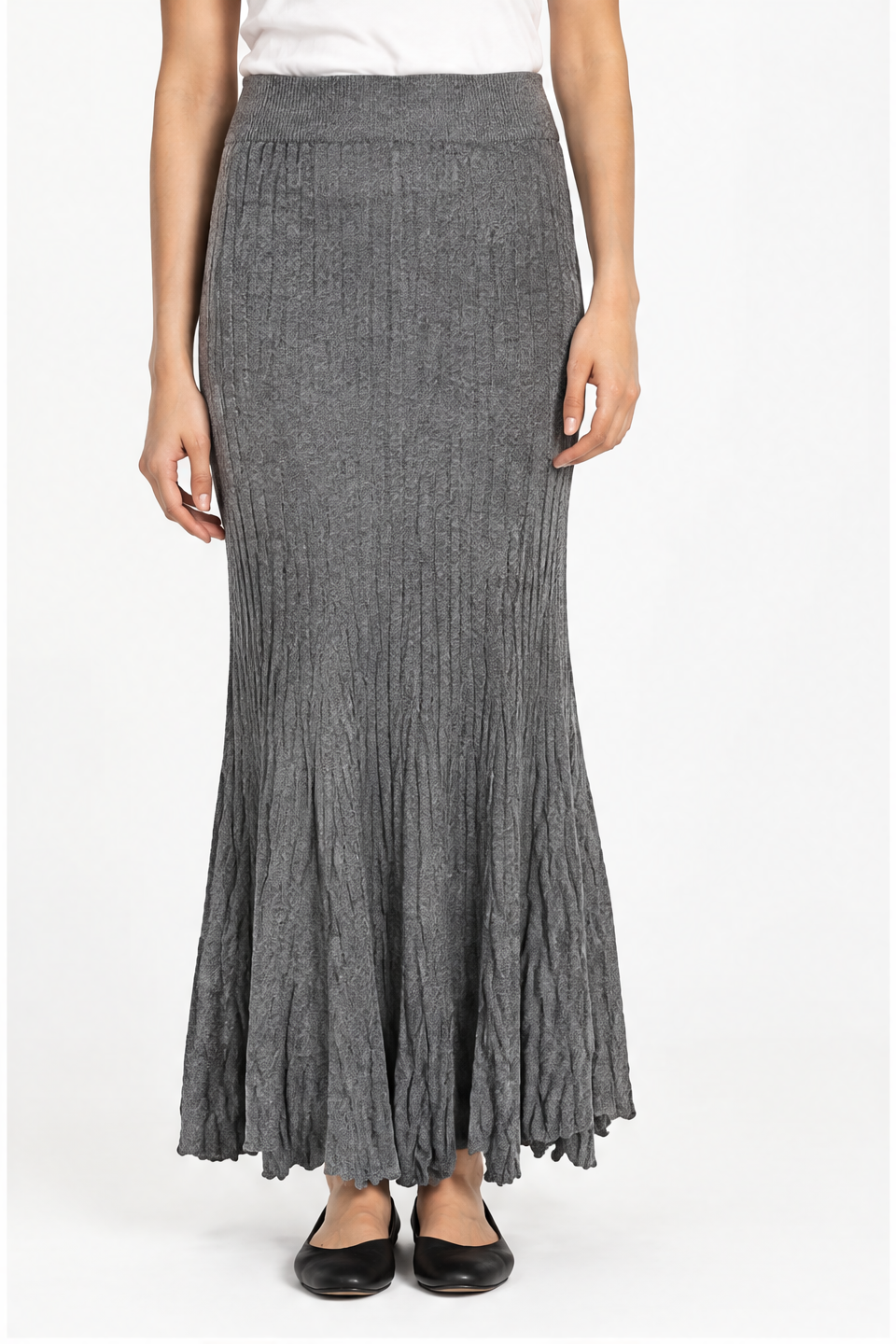 Ribbed Mermaid Skirt