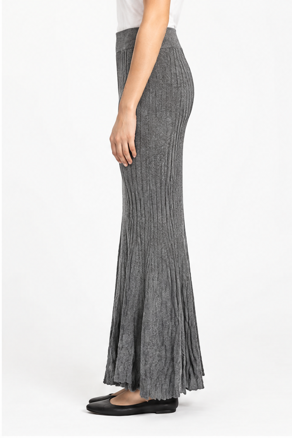 Ribbed Mermaid Skirt