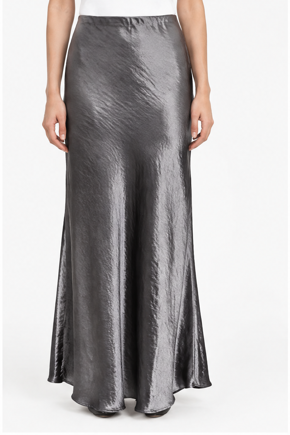 Plain Soft-Texture Skirt