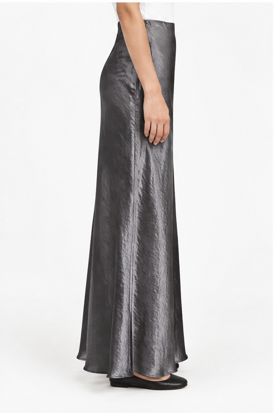 Plain Soft-Texture Skirt