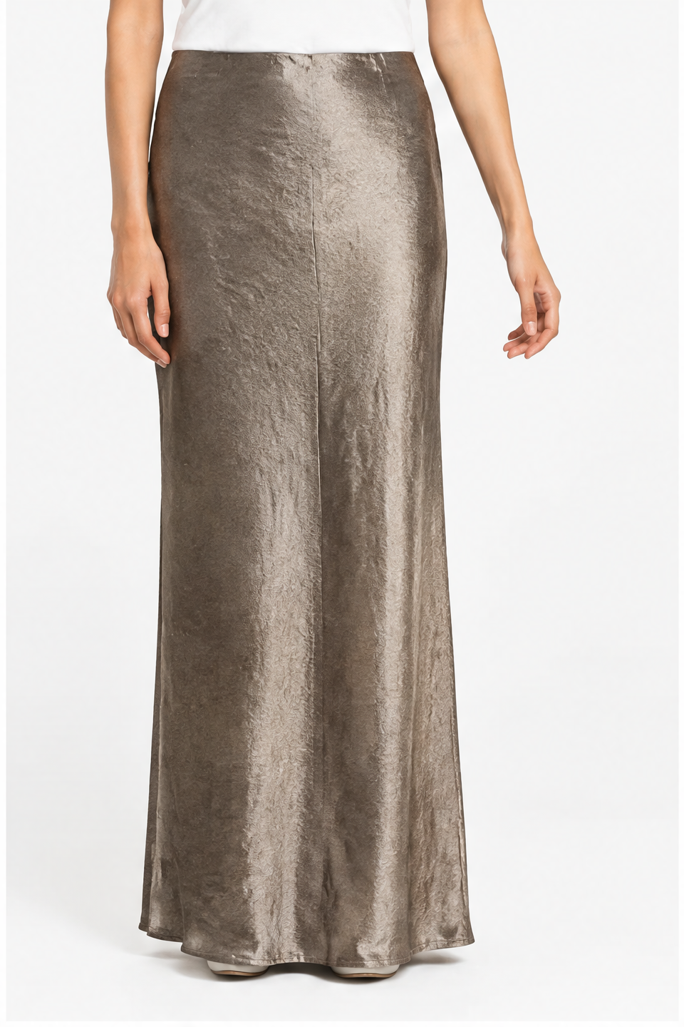 Plain Soft-Texture Skirt