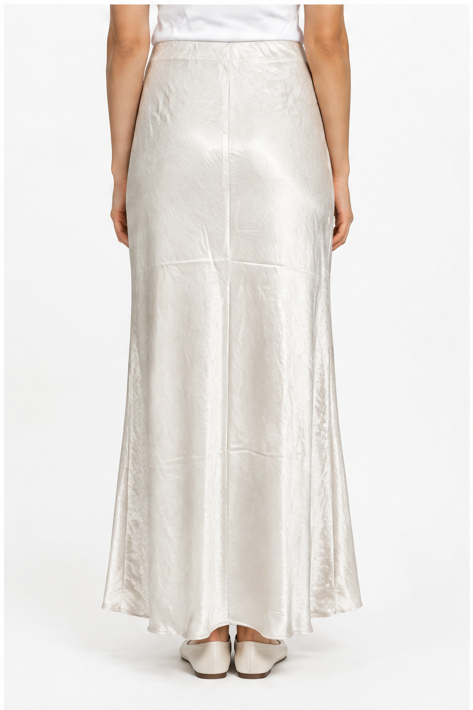 Plain Soft-Texture Skirt