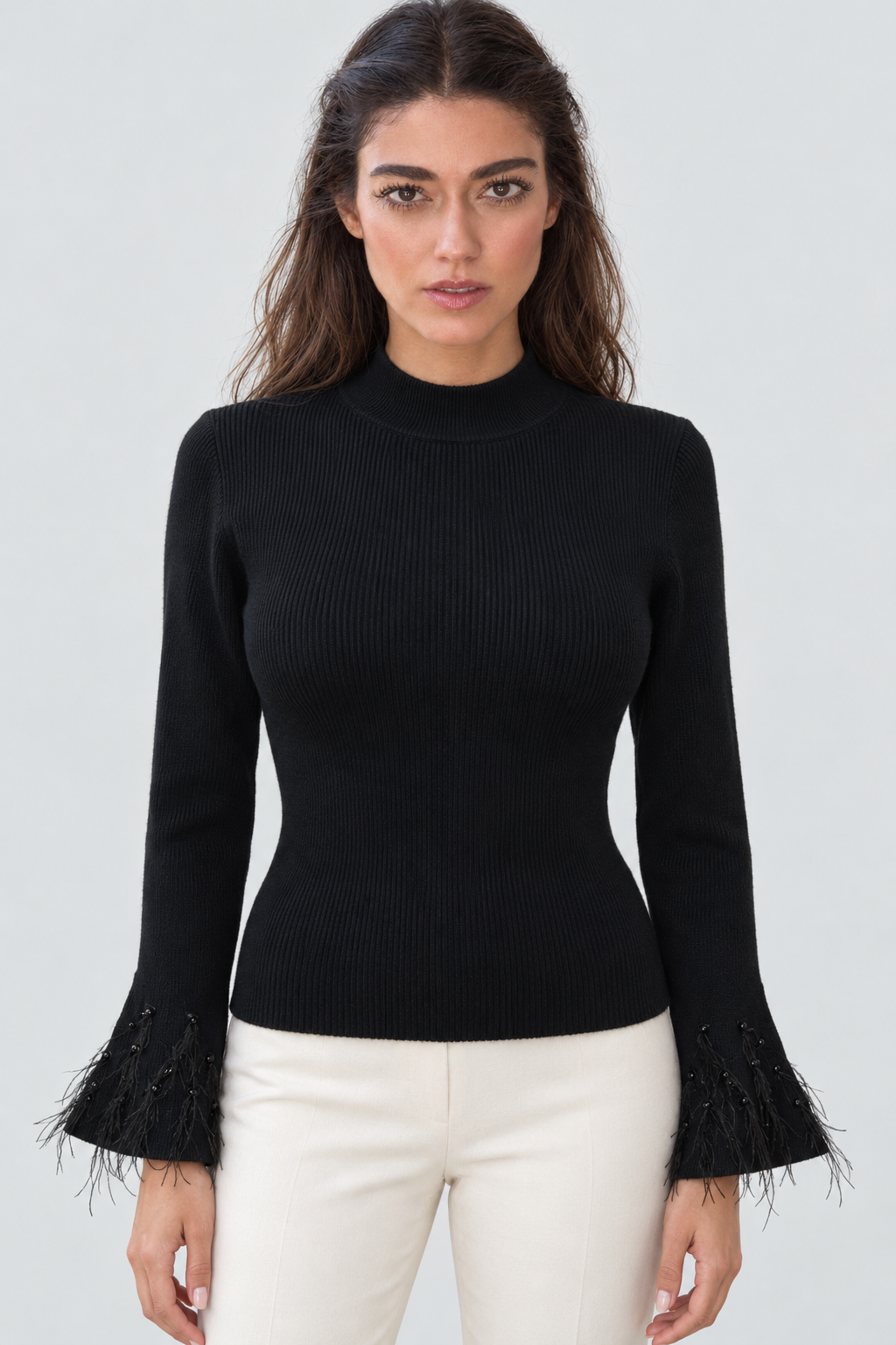 YO04126Q4 black, garment-focused front