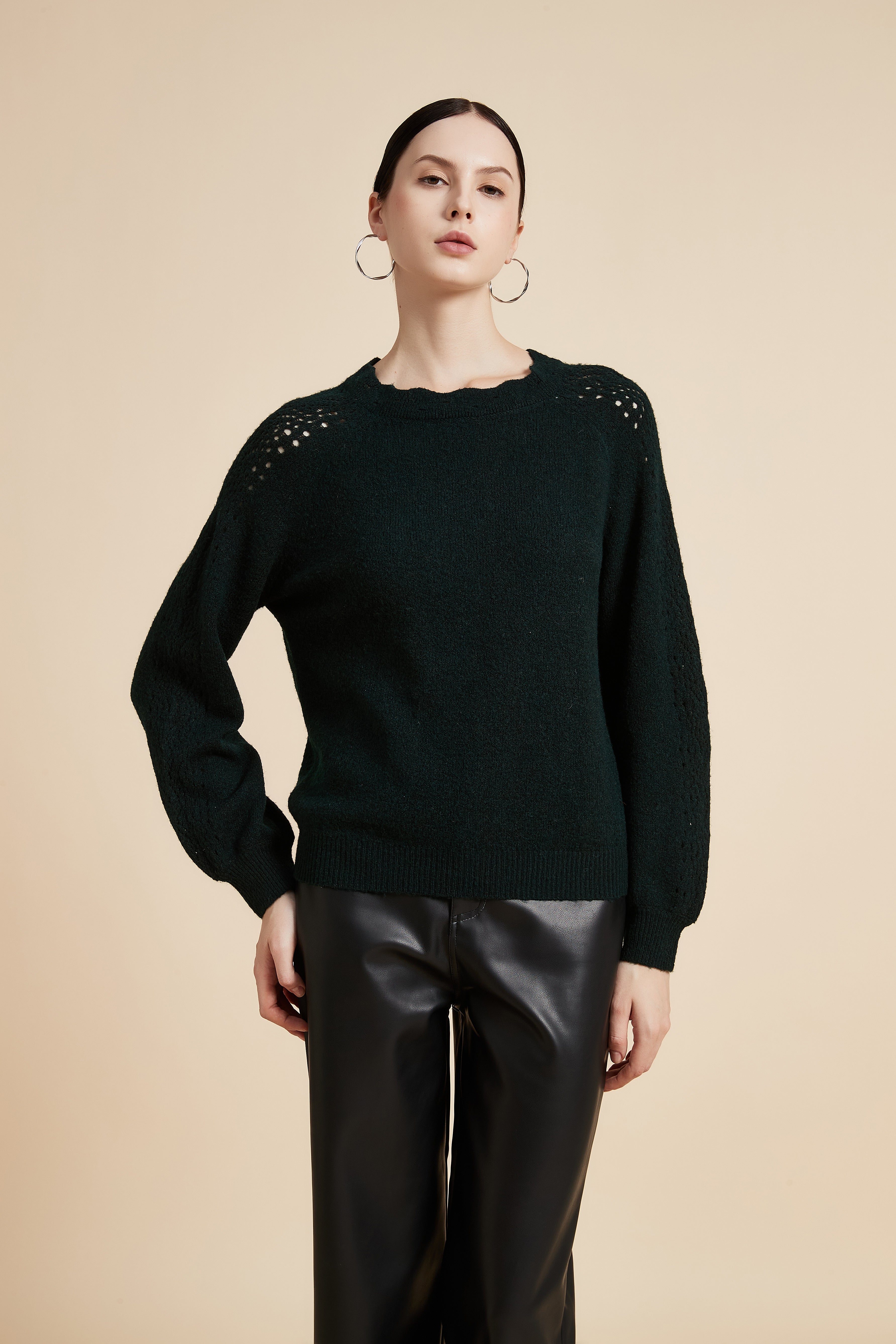 Solid Long-Sleeve Jacket
