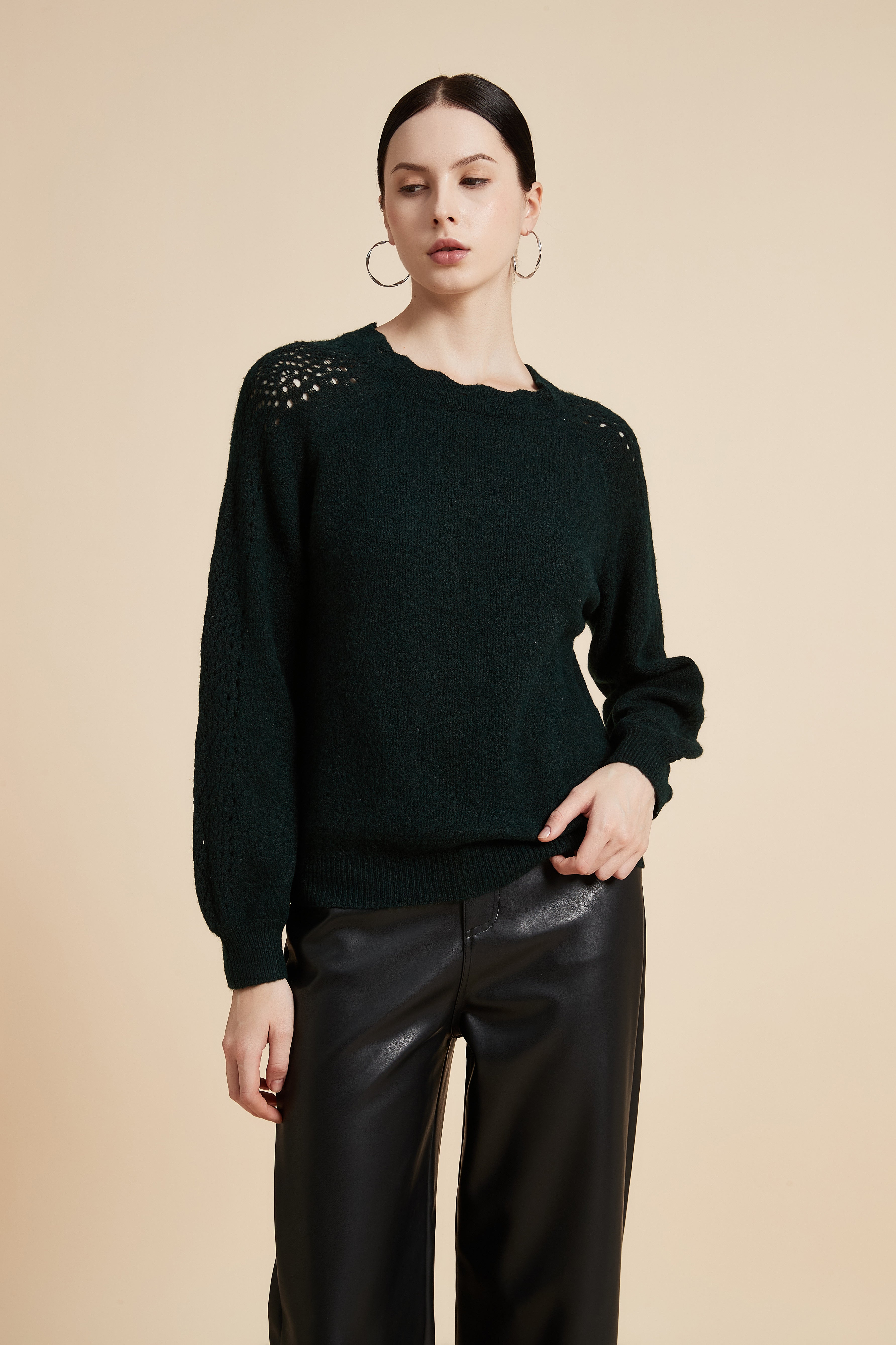 Solid Long-Sleeve Jacket