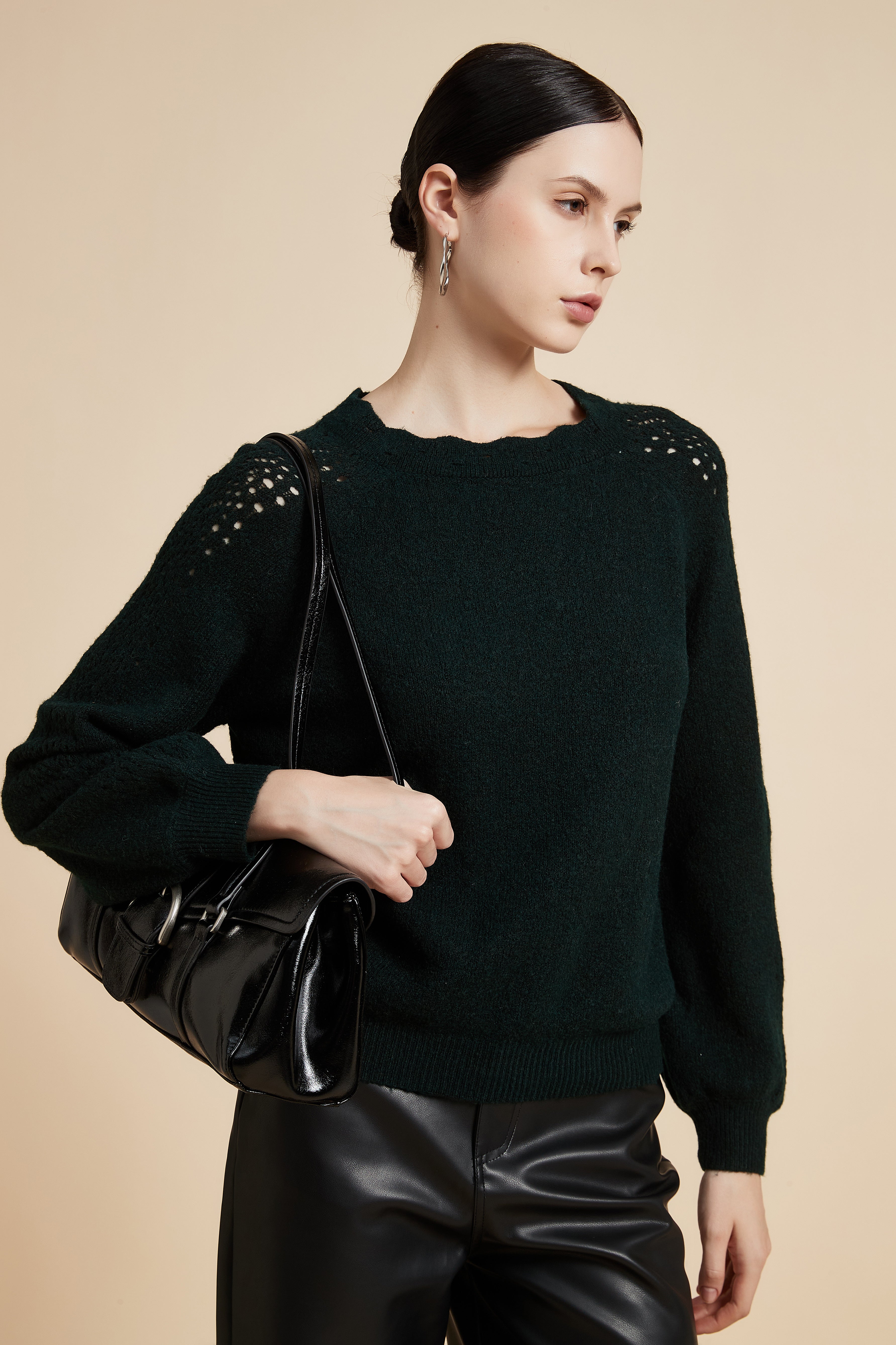 Solid Long-Sleeve Jacket