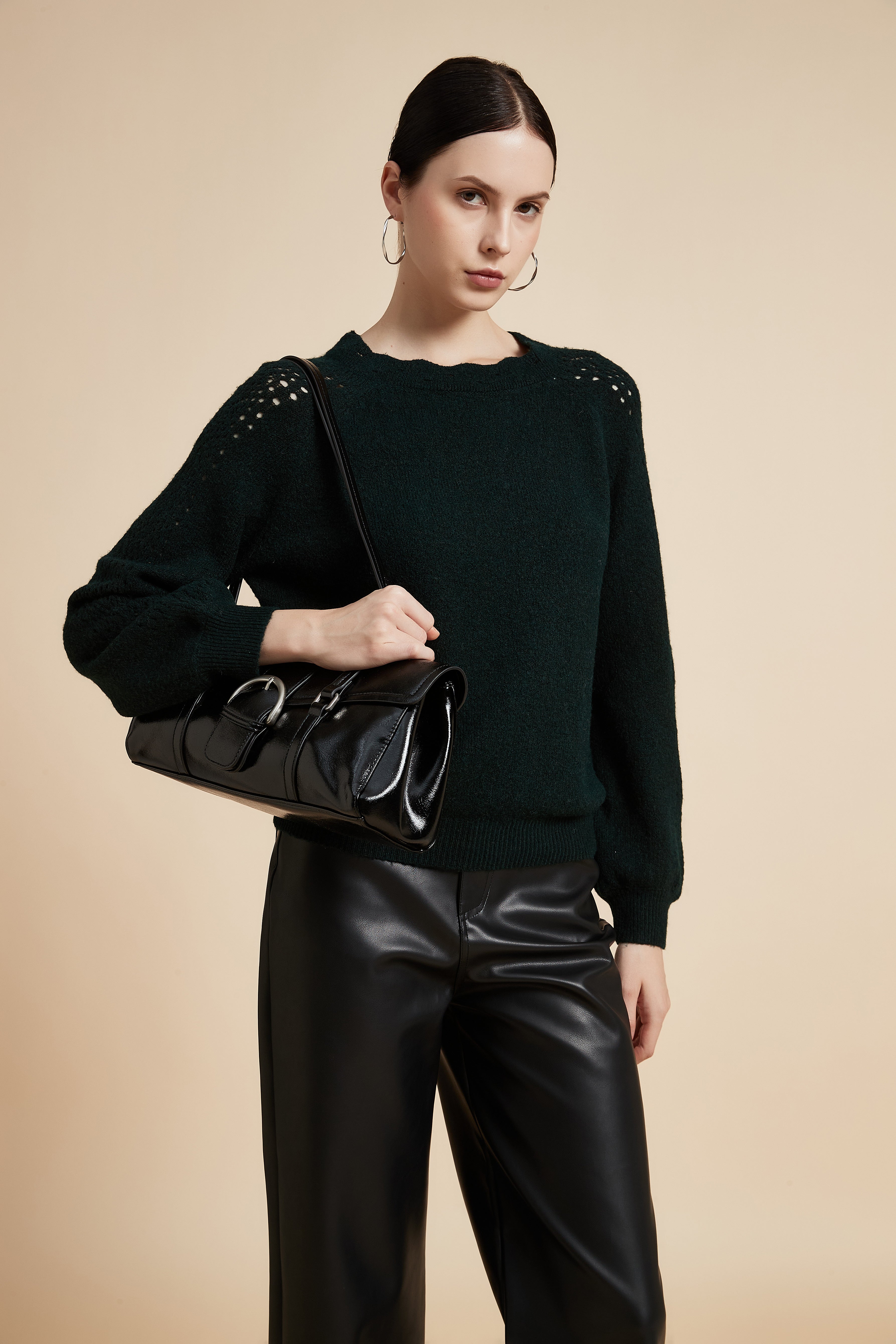 Solid Long-Sleeve Jacket