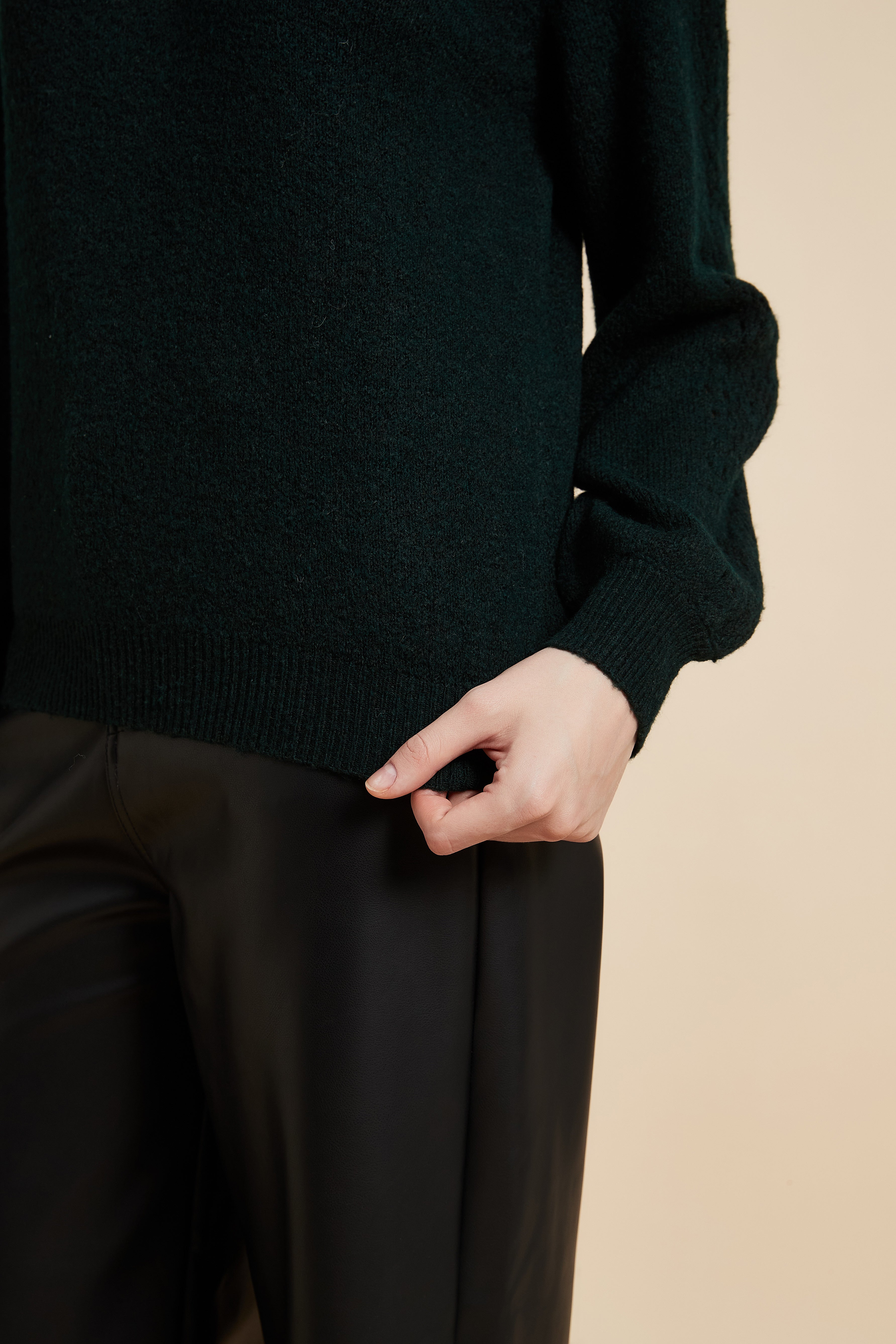 Solid Long-Sleeve Jacket