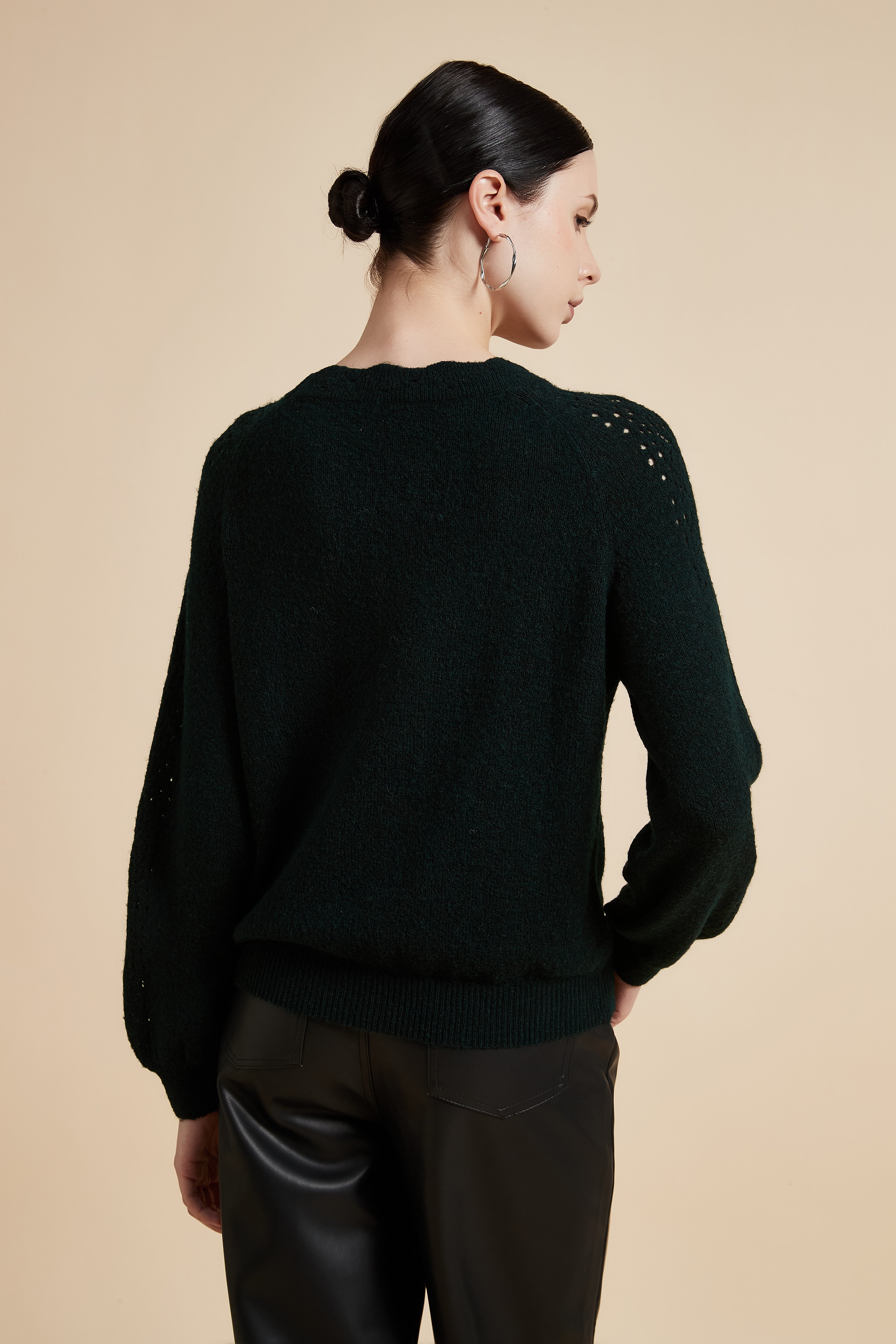 Solid Long-Sleeve Jacket