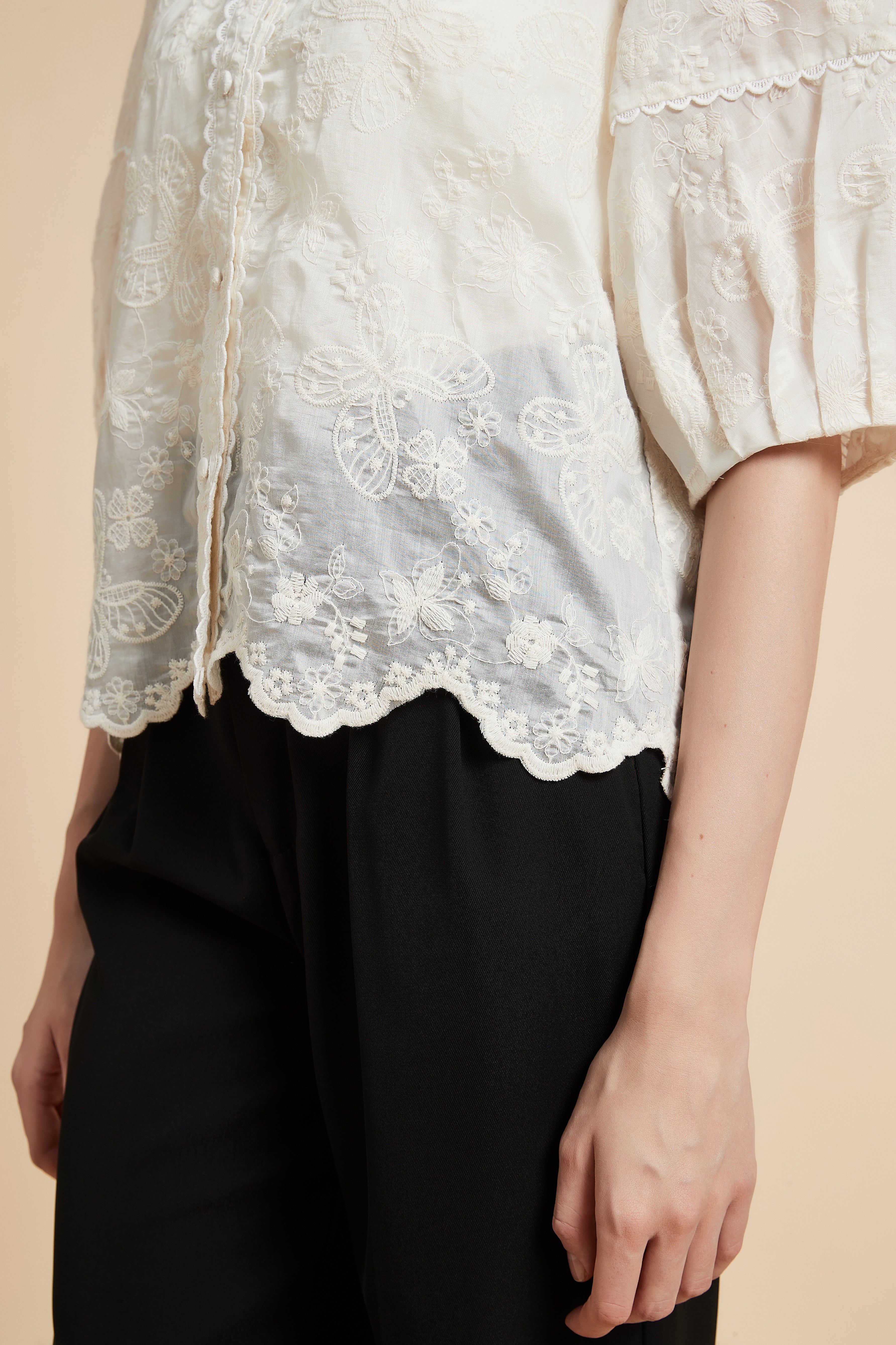 Short Sleeve Shirt Blouse