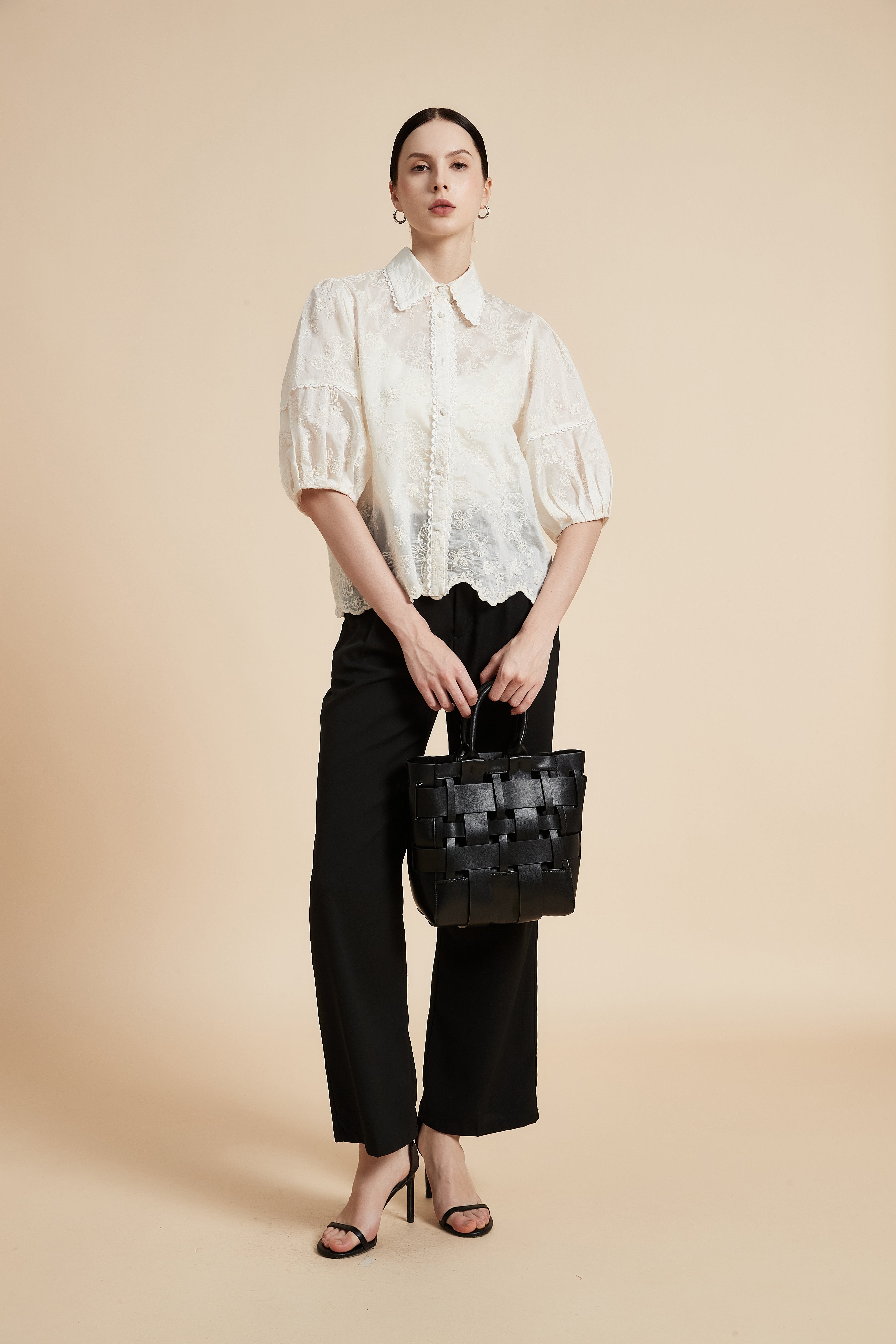 Short Sleeve Shirt Blouse