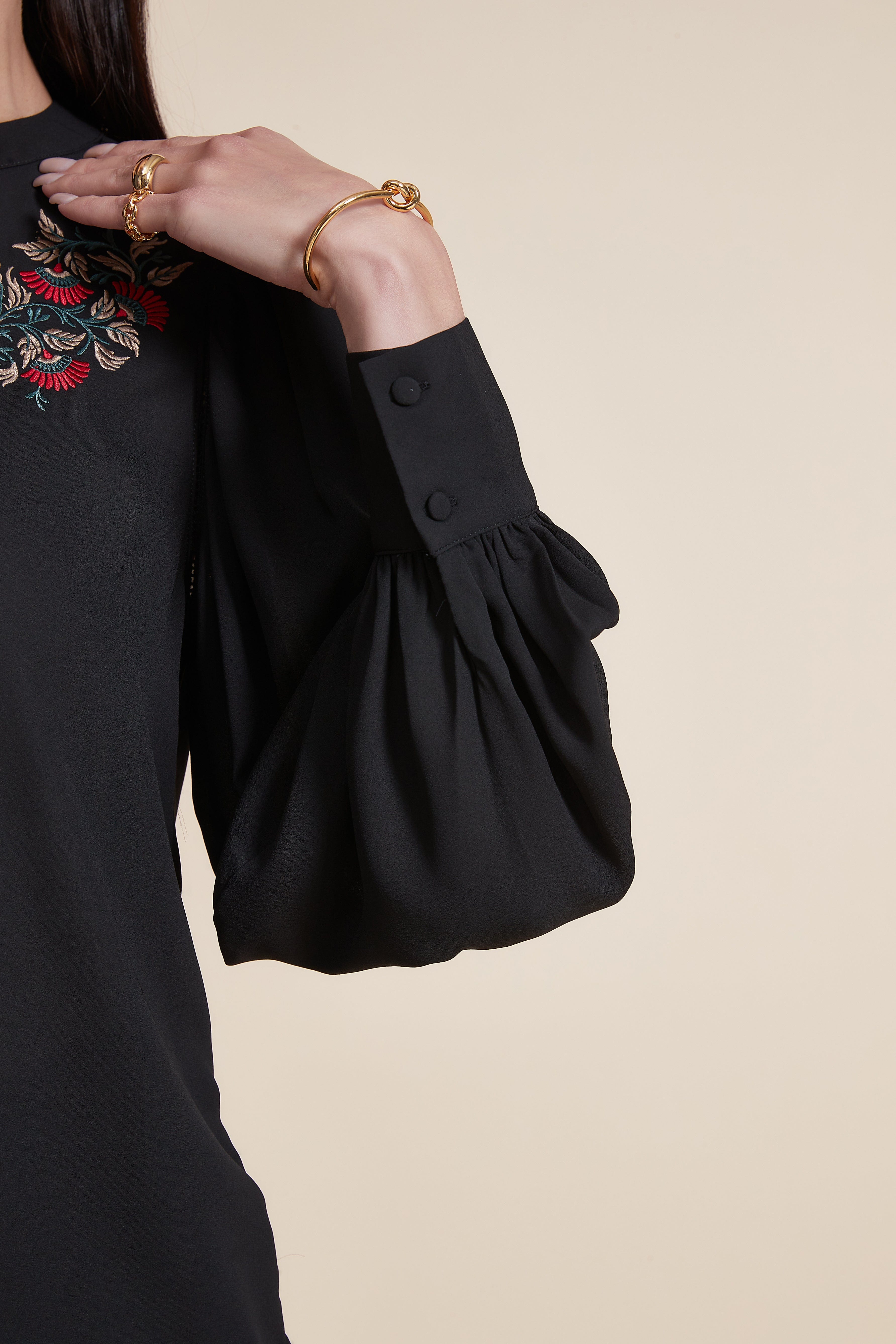 Long Sleeve Loose Crop Top