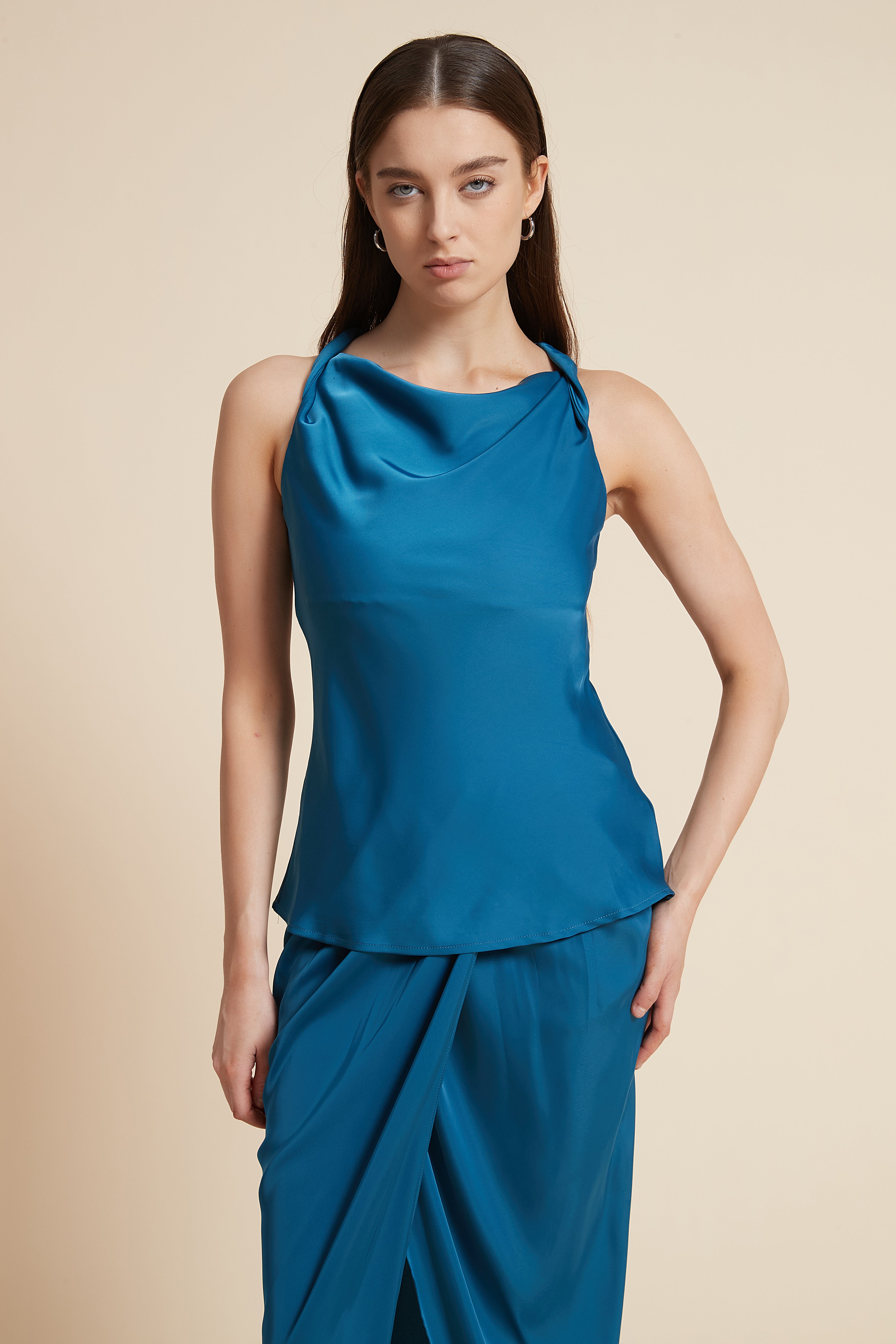 Sleeveless Solid Top