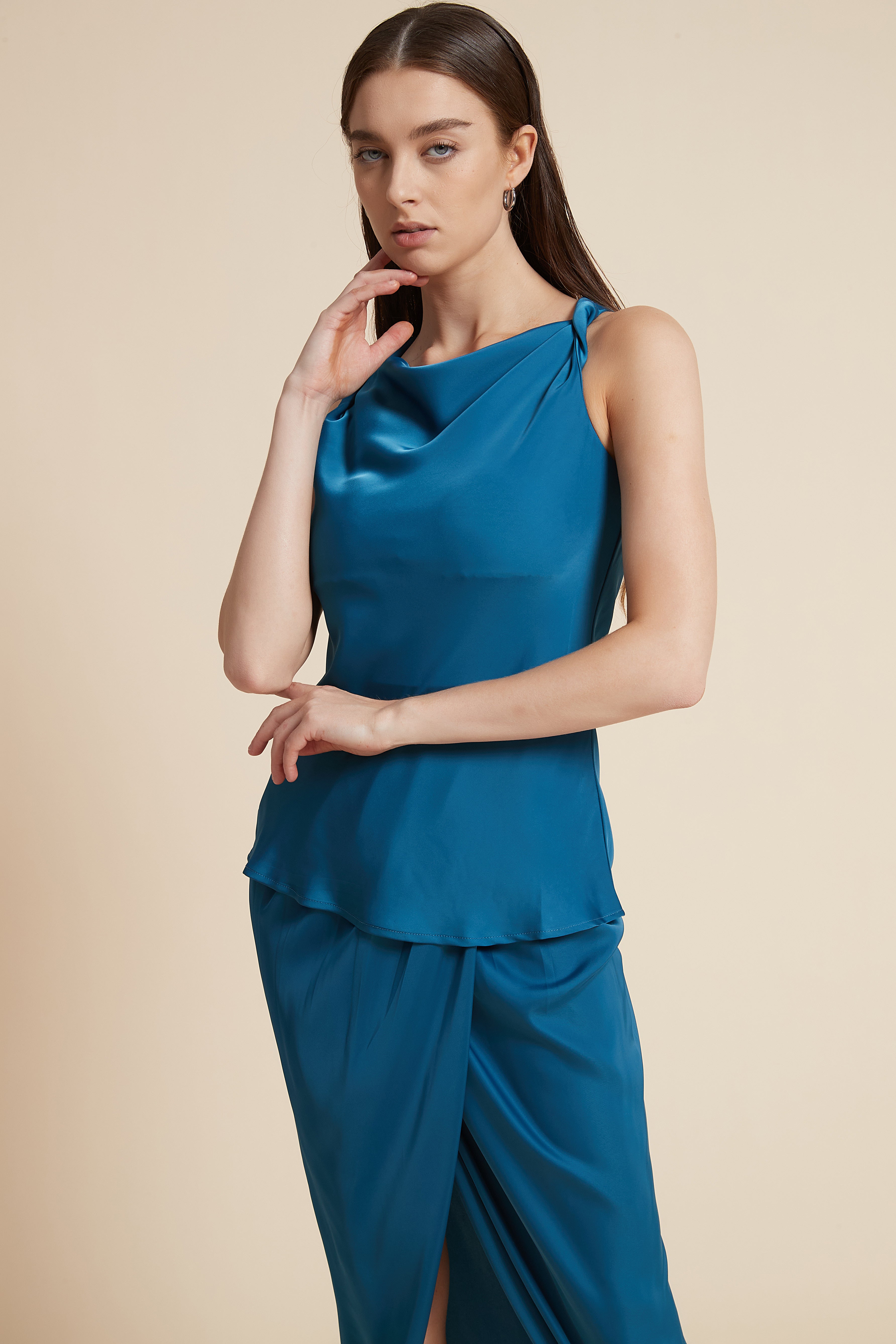 Sleeveless Solid Top