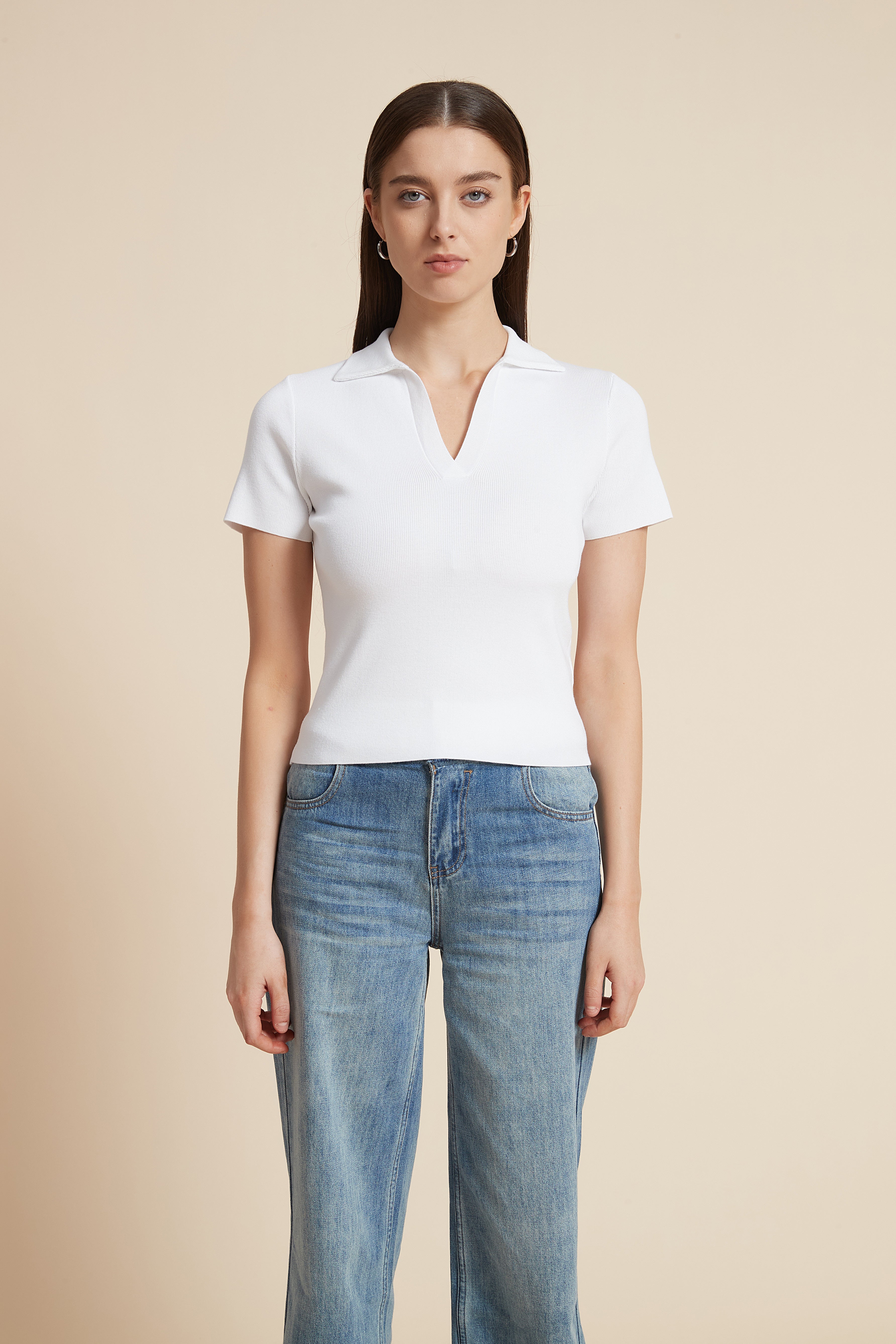 Short Sleeve Button-Up Shirt