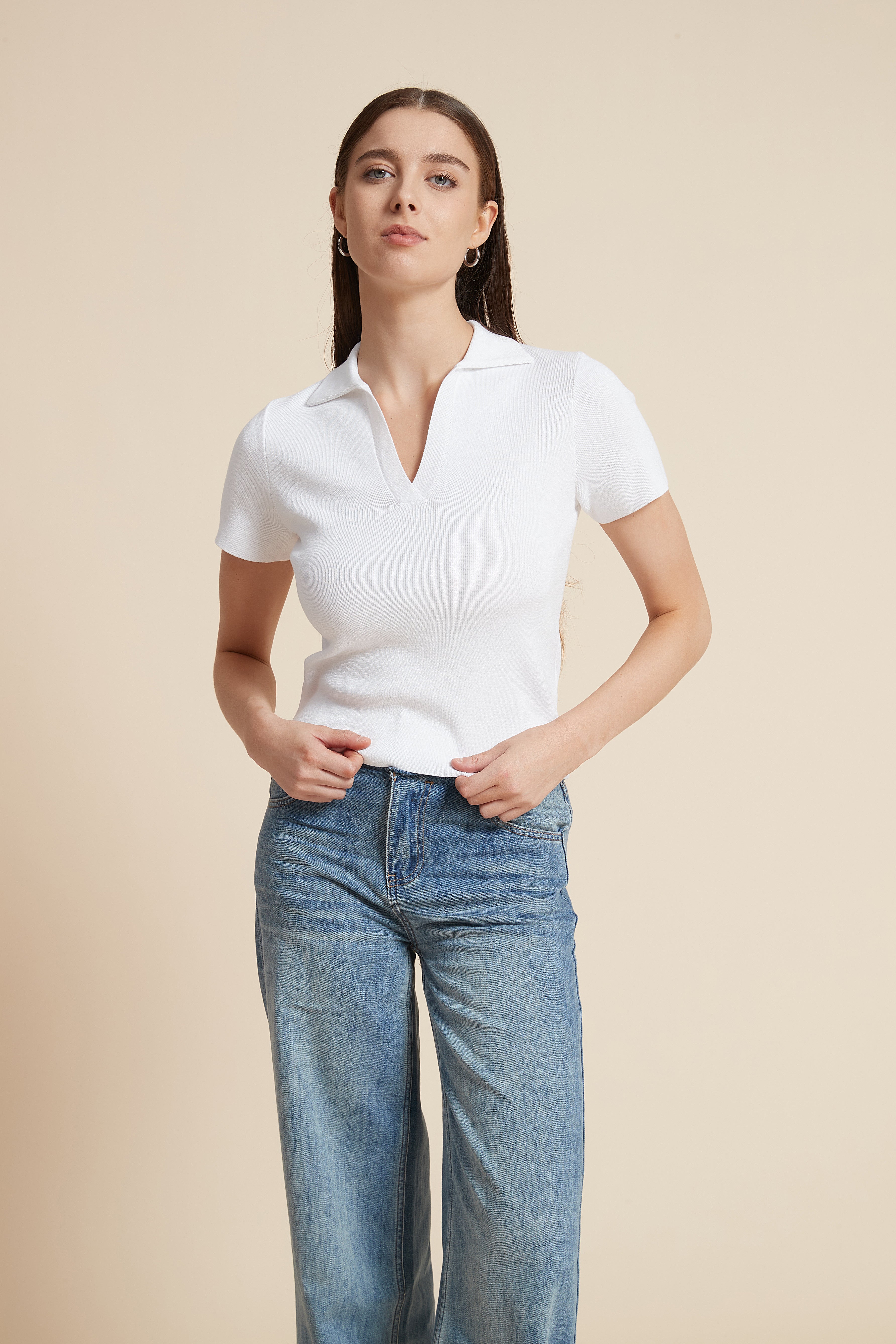 Short Sleeve Button-Up Shirt