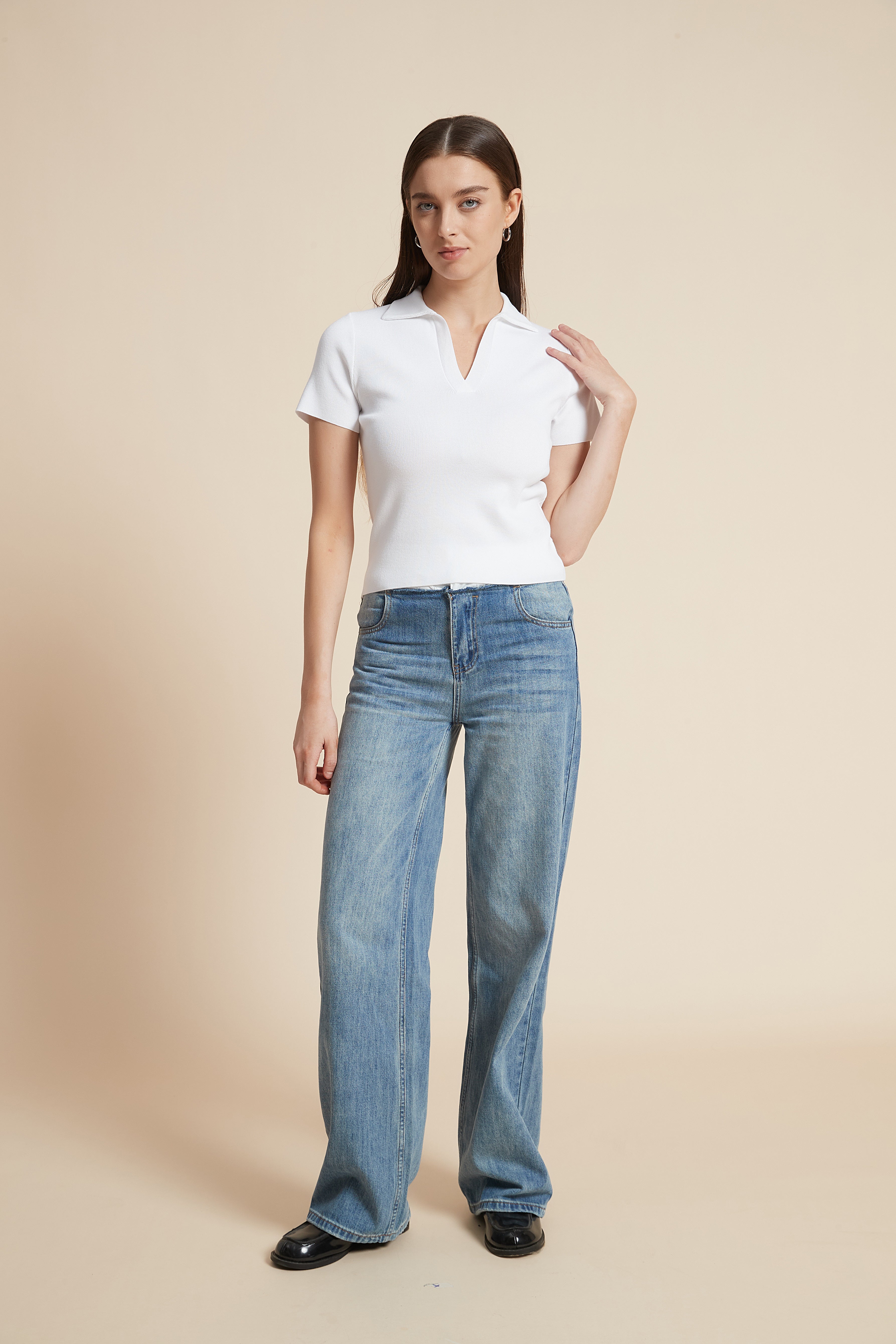 Short Sleeve Button-Up Shirt