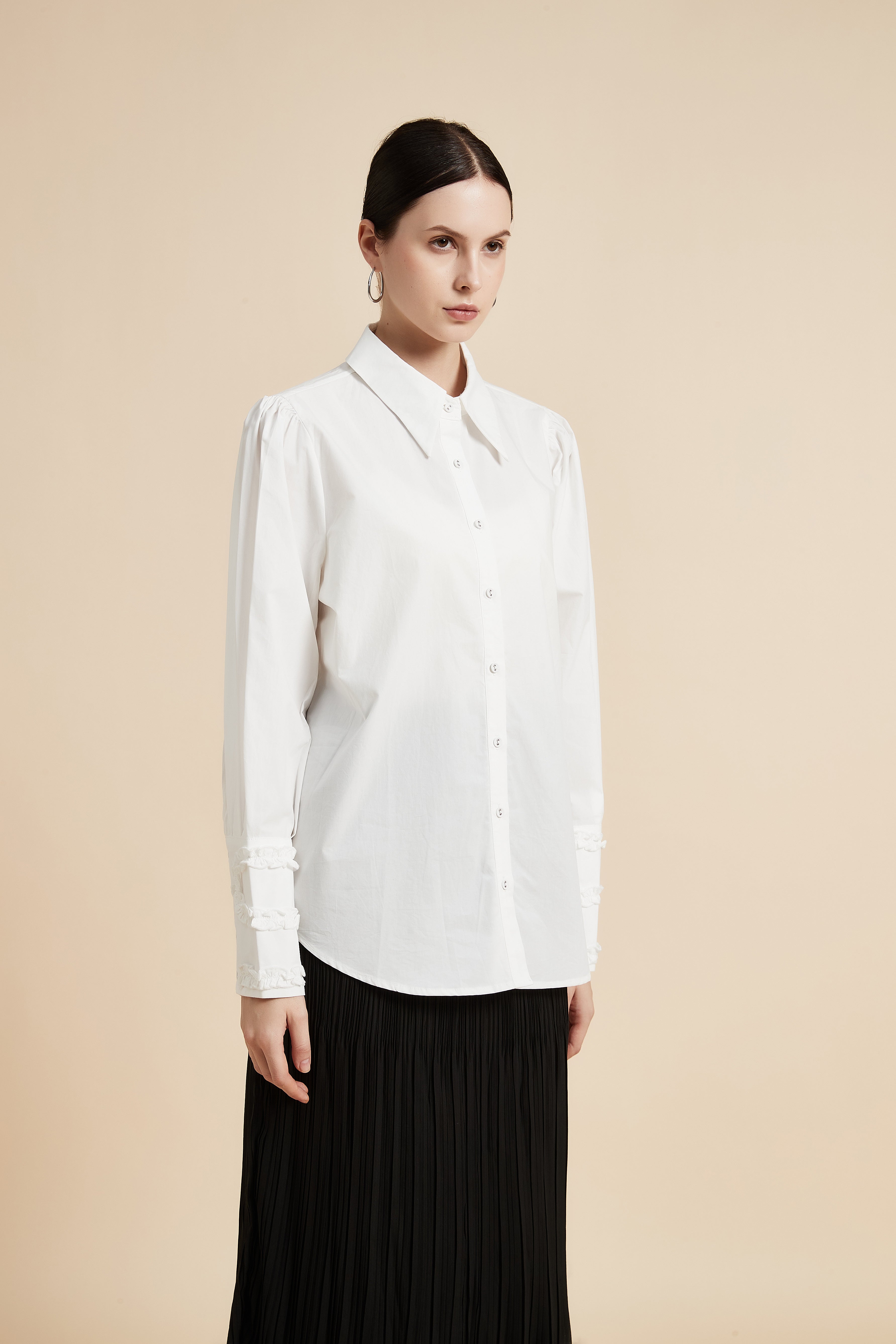 Long Sleeve Shirt Blouse