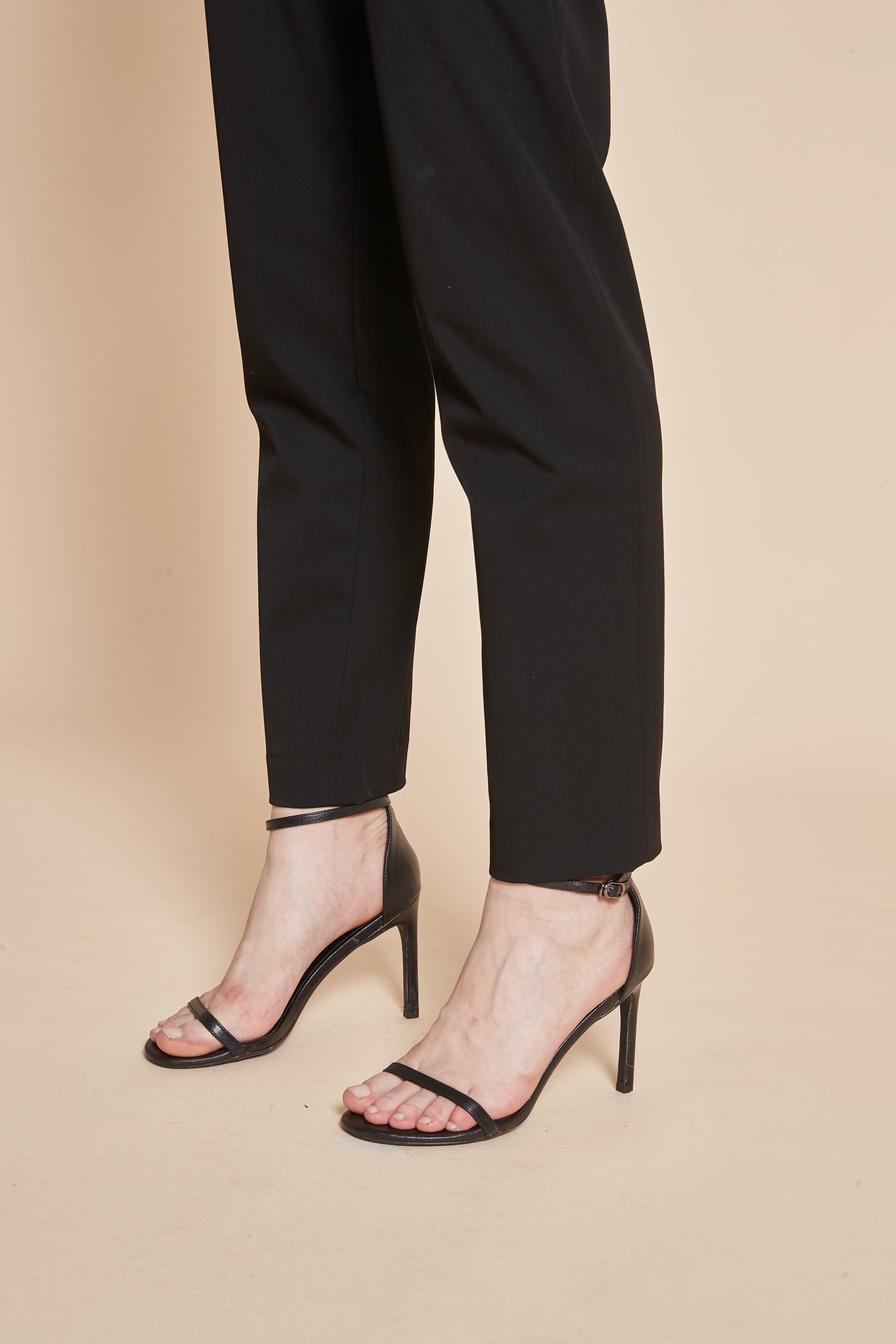 Yola Plain Pants with Long Legs