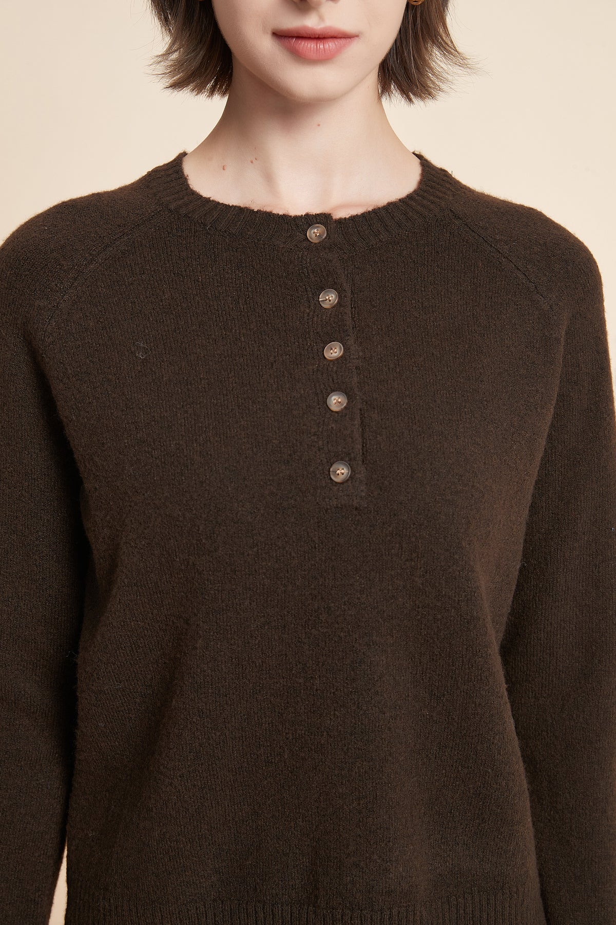 Cropped Long Sleeve Top