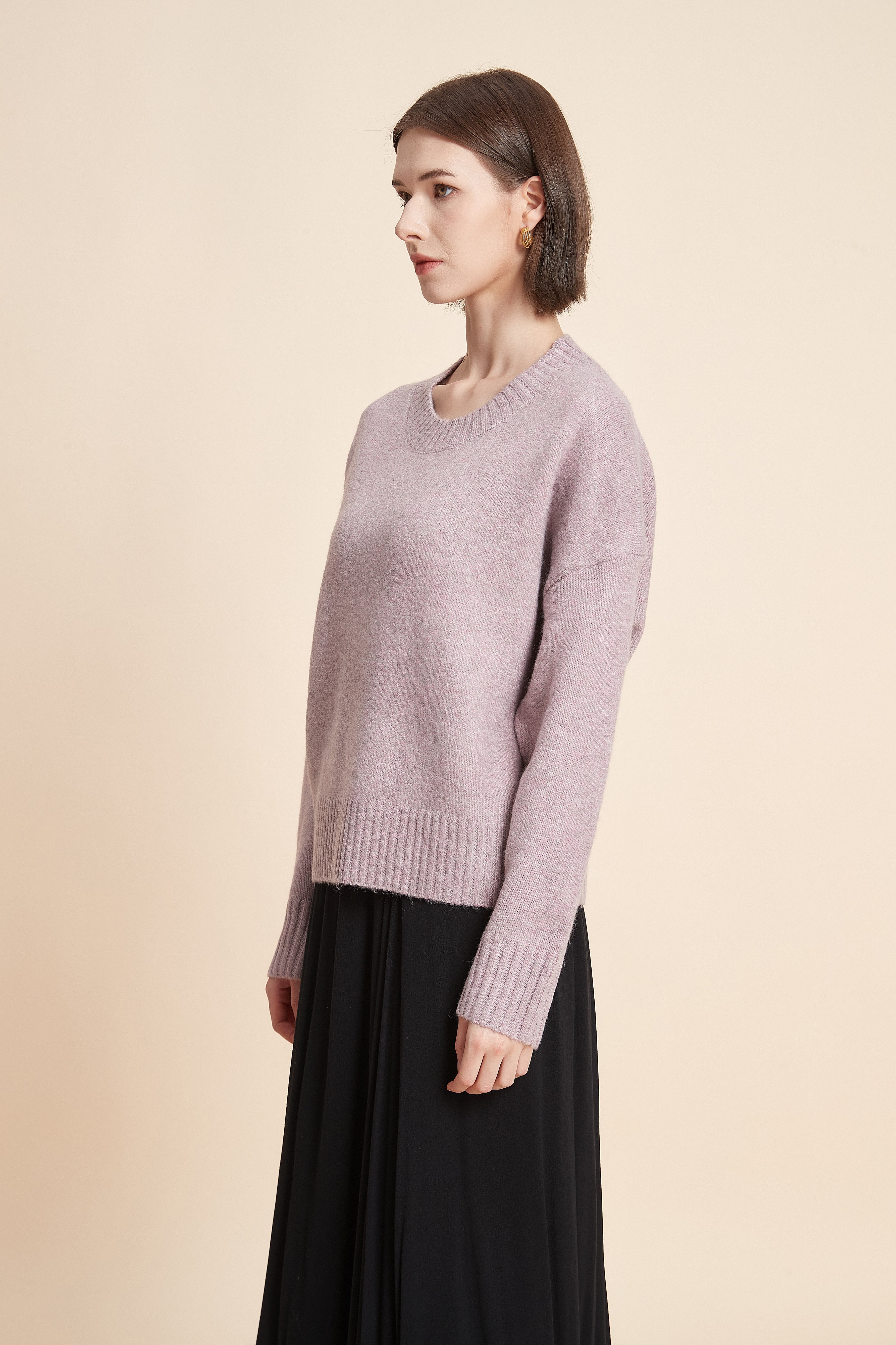 Long Sleeve Crew Neck Top