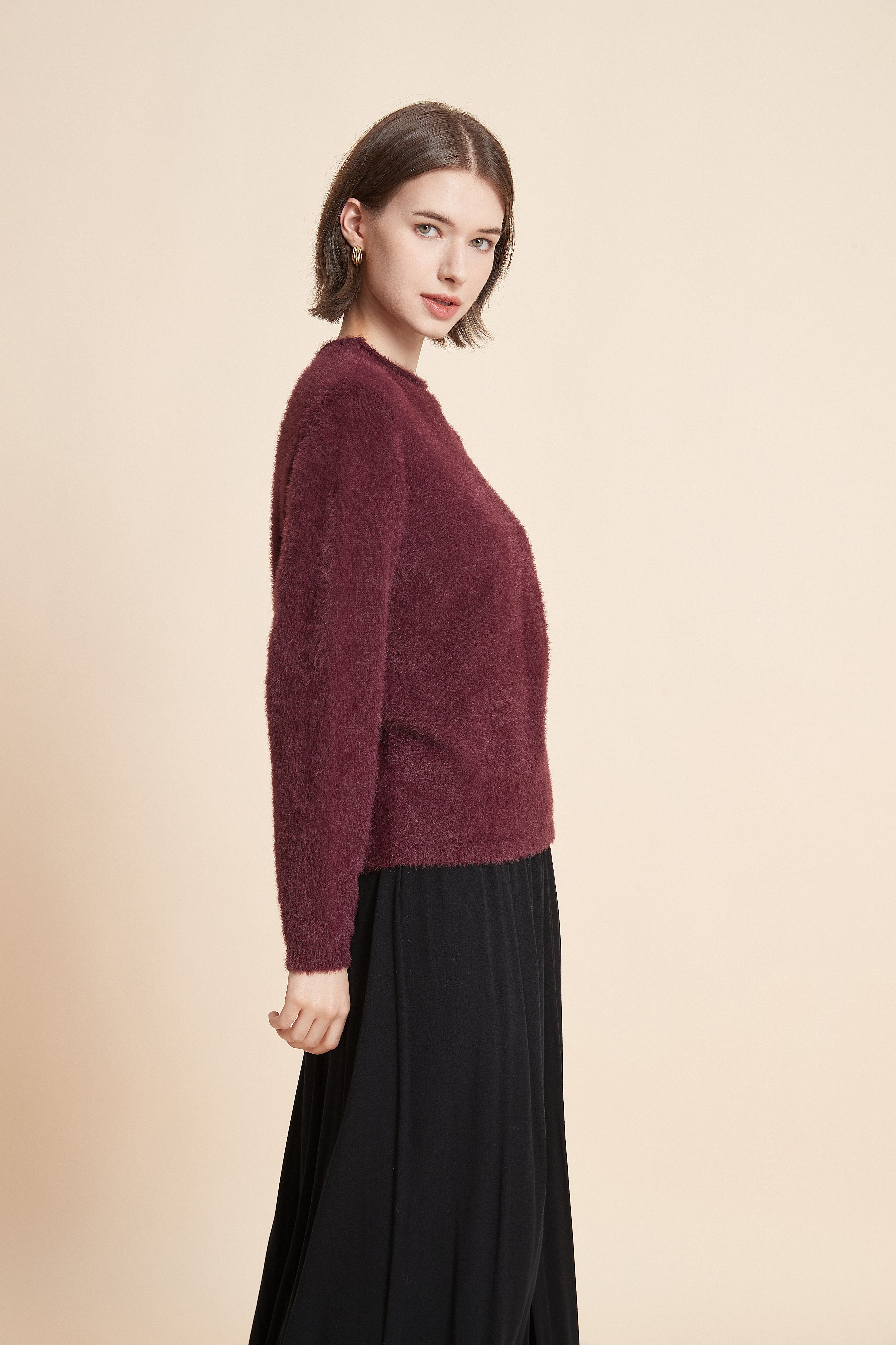 Plain Long Sleeve Top