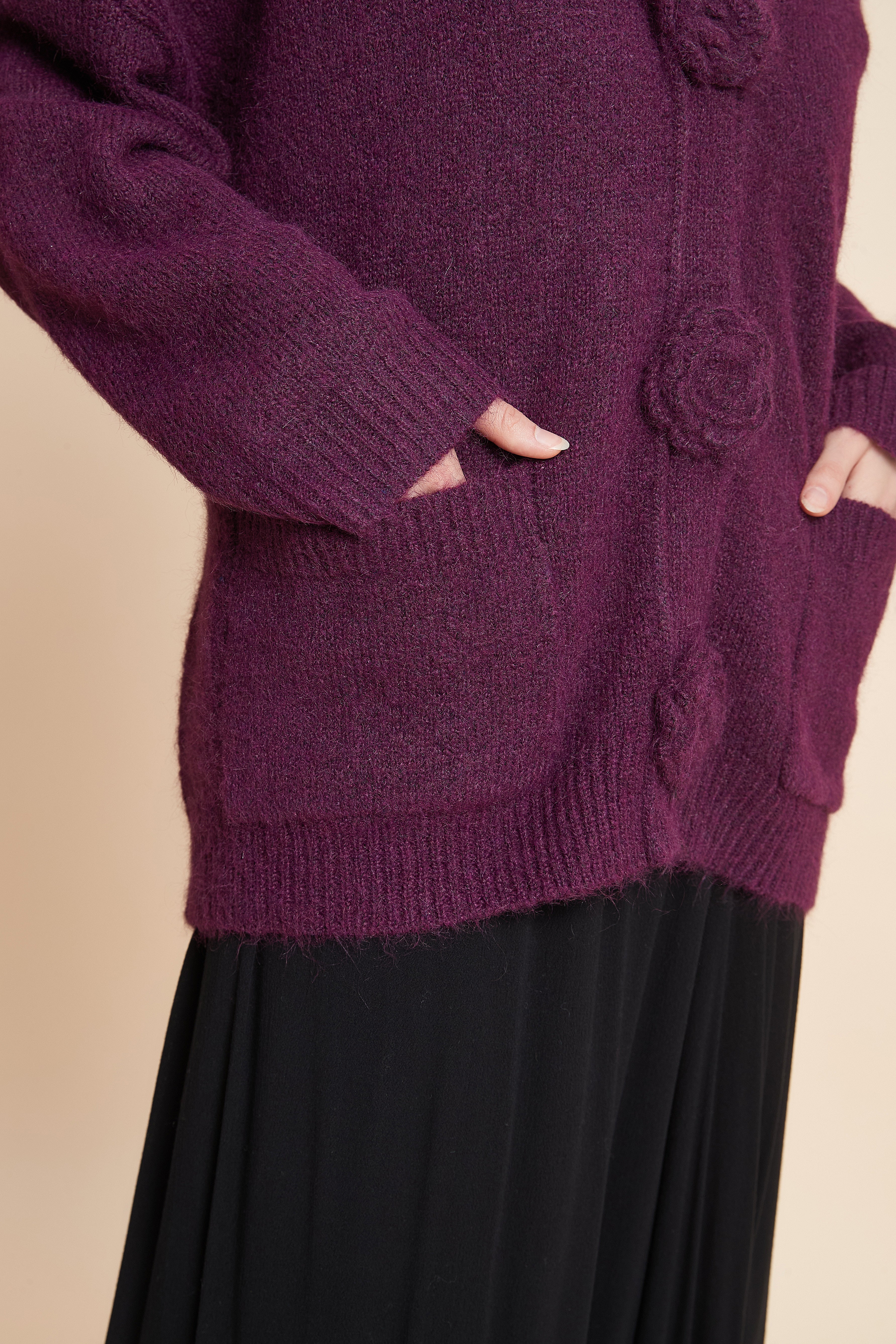 Long Sleeve V-Neck Top