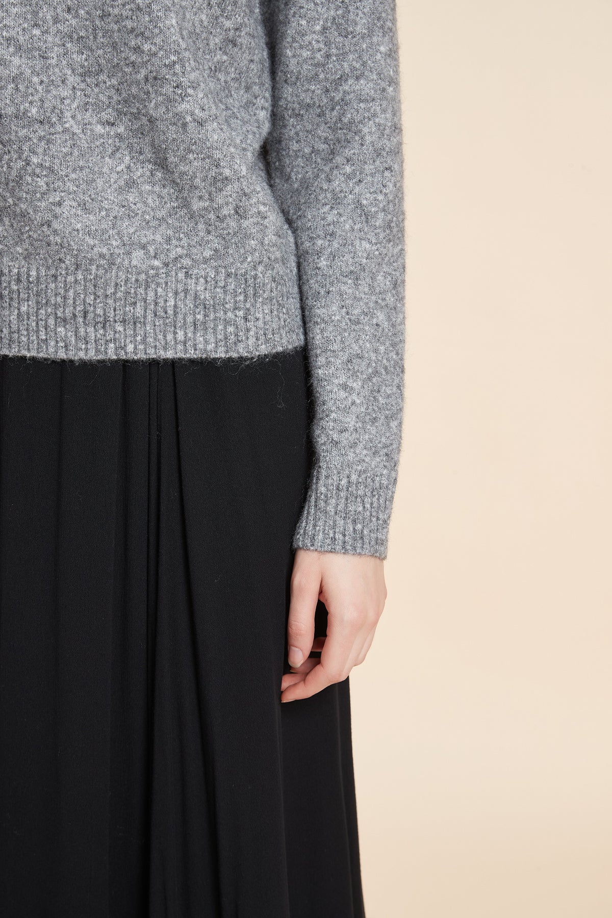 Long Sleeve Shirt Collar Top