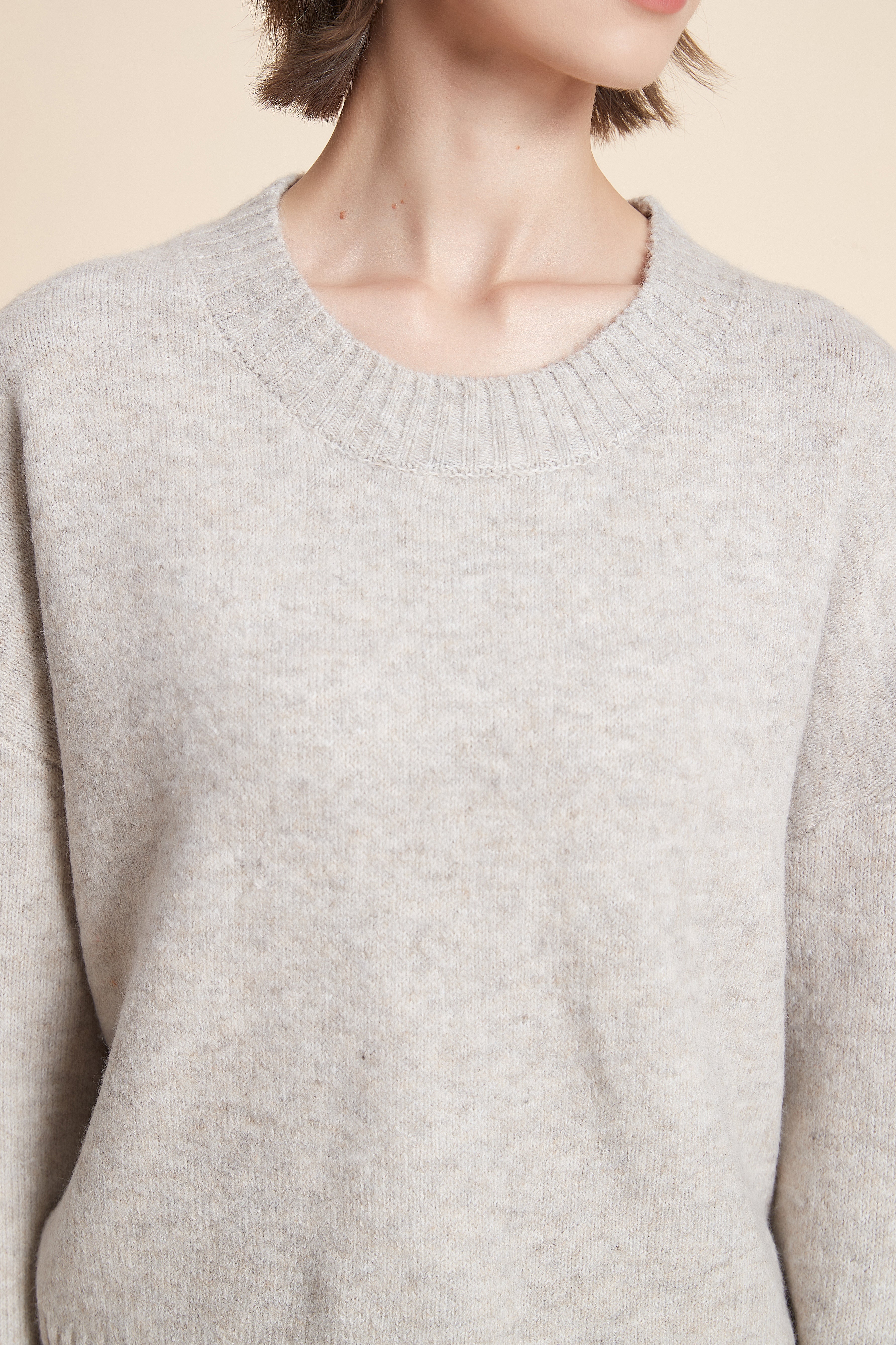 Long Sleeve Crew Neck Top