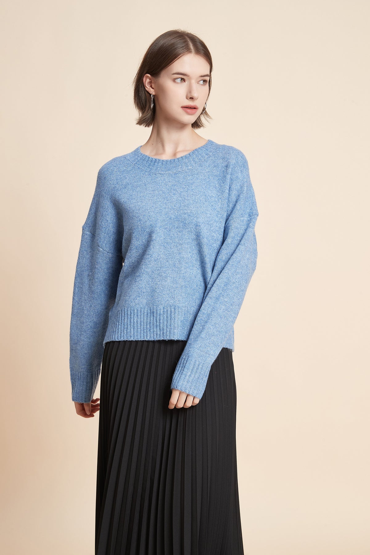 Long Sleeve Crew Neck Top