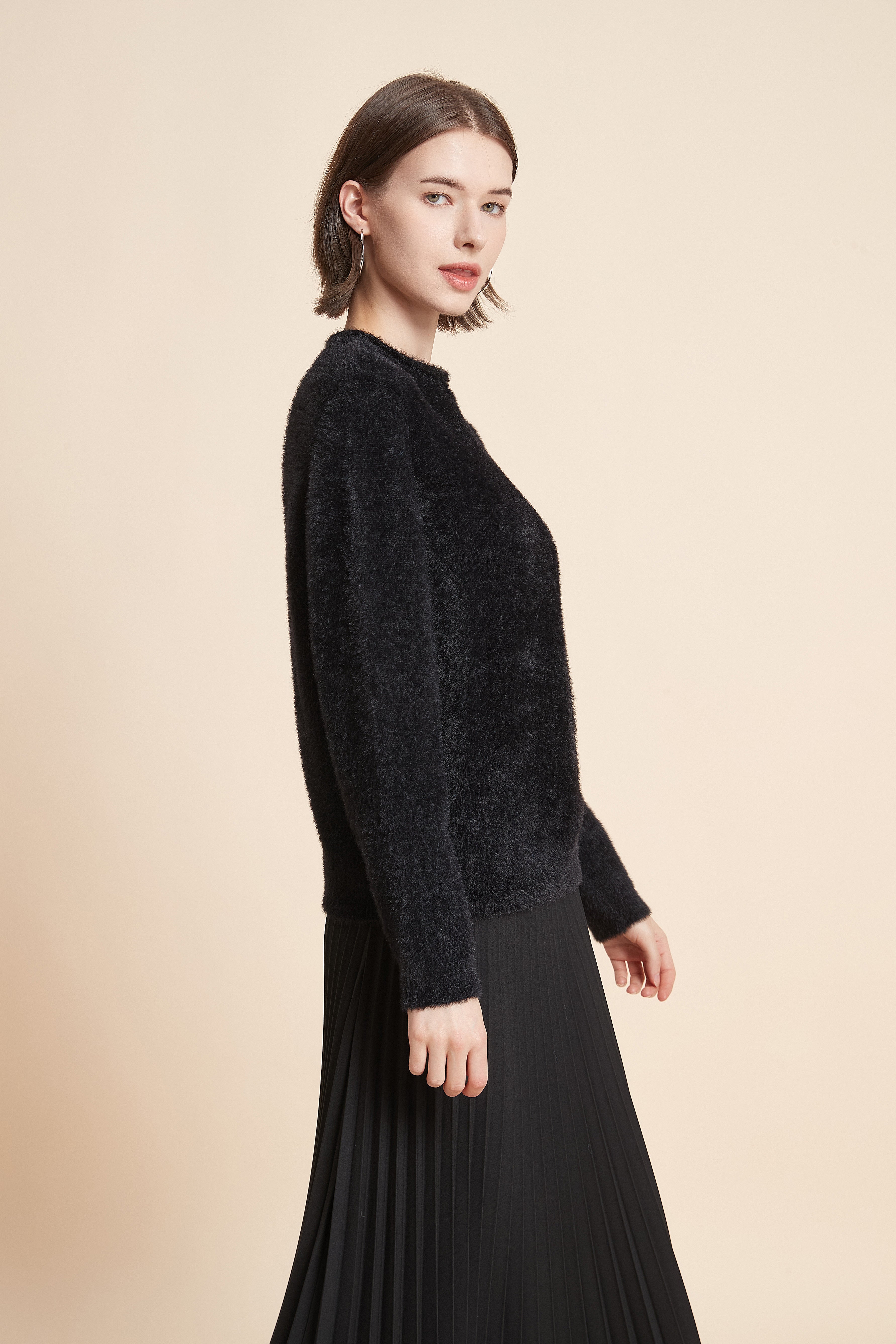 Plain Long Sleeve Top